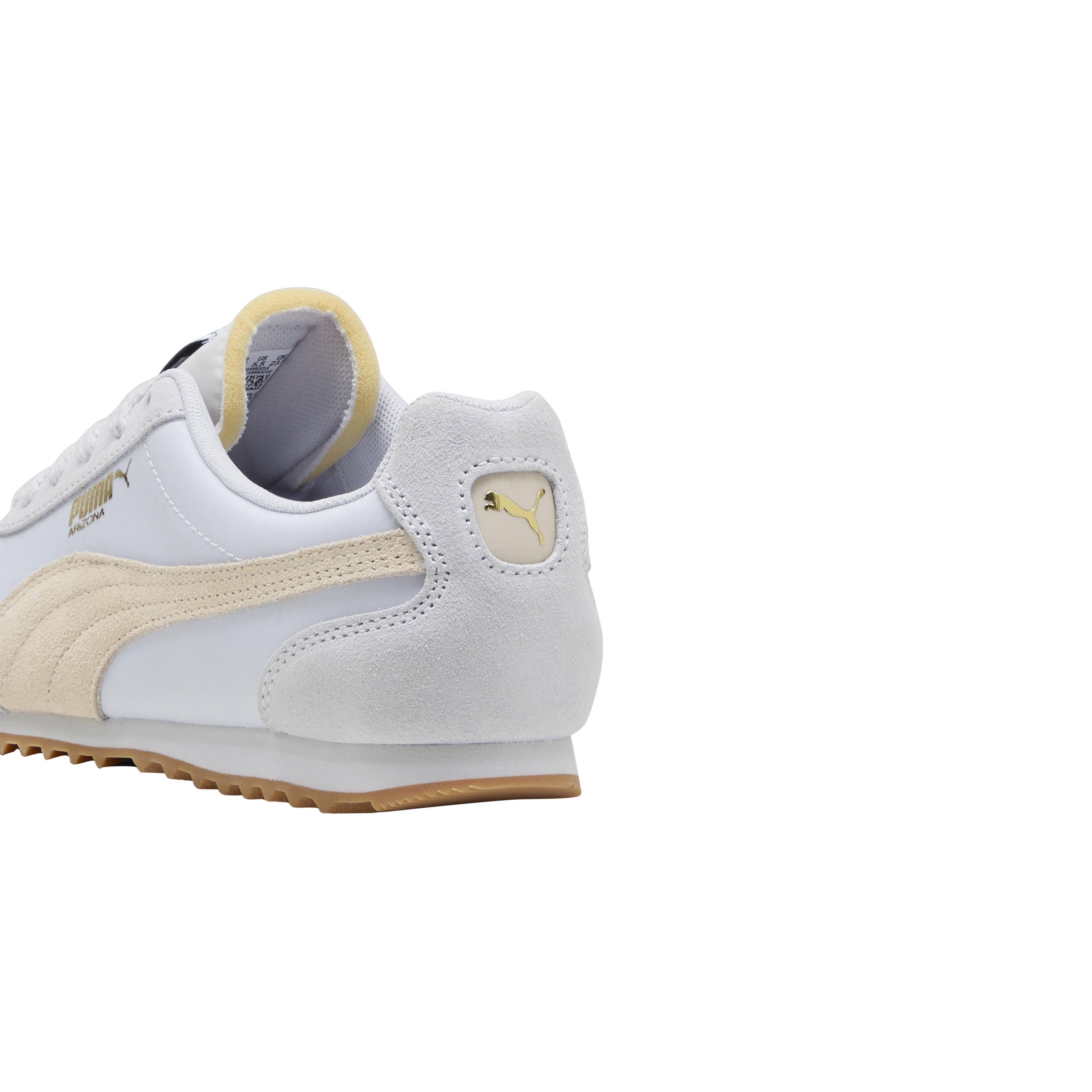 Low leather and nylon Arizona sneakers PUMA White