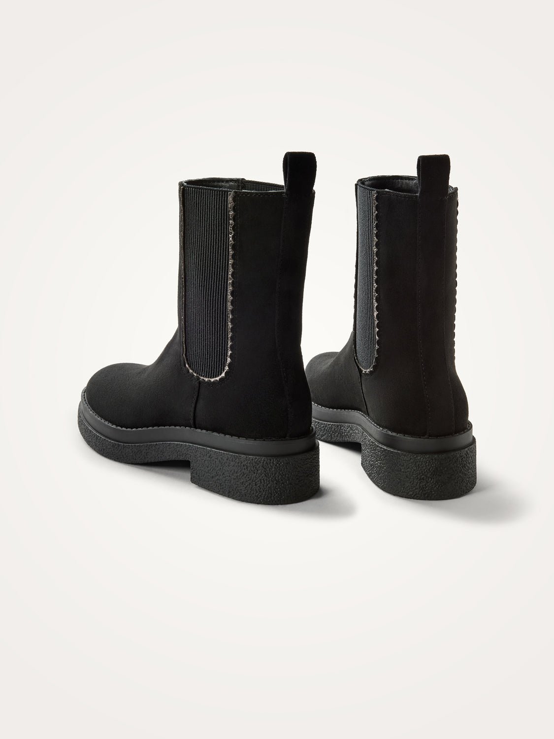 Chelsea suede ankle boots VANESSA WU Black