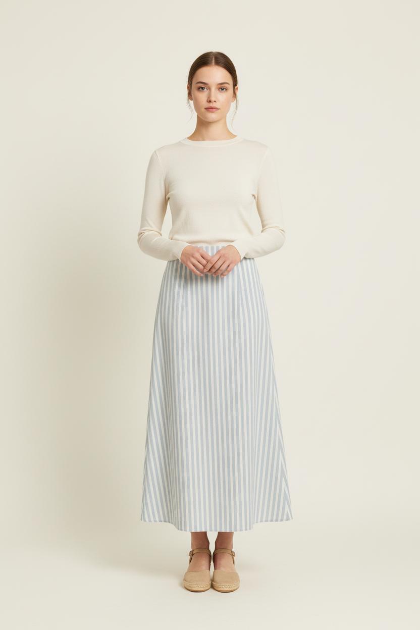 Long skirt INES DE LA FRESSANGE - Seconde main Blue