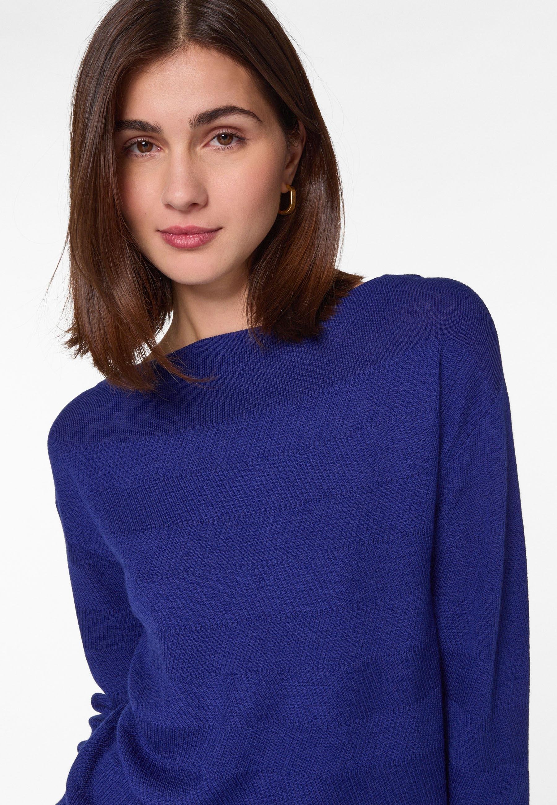 Merino wool boat-neck sweater  RODIER Blue