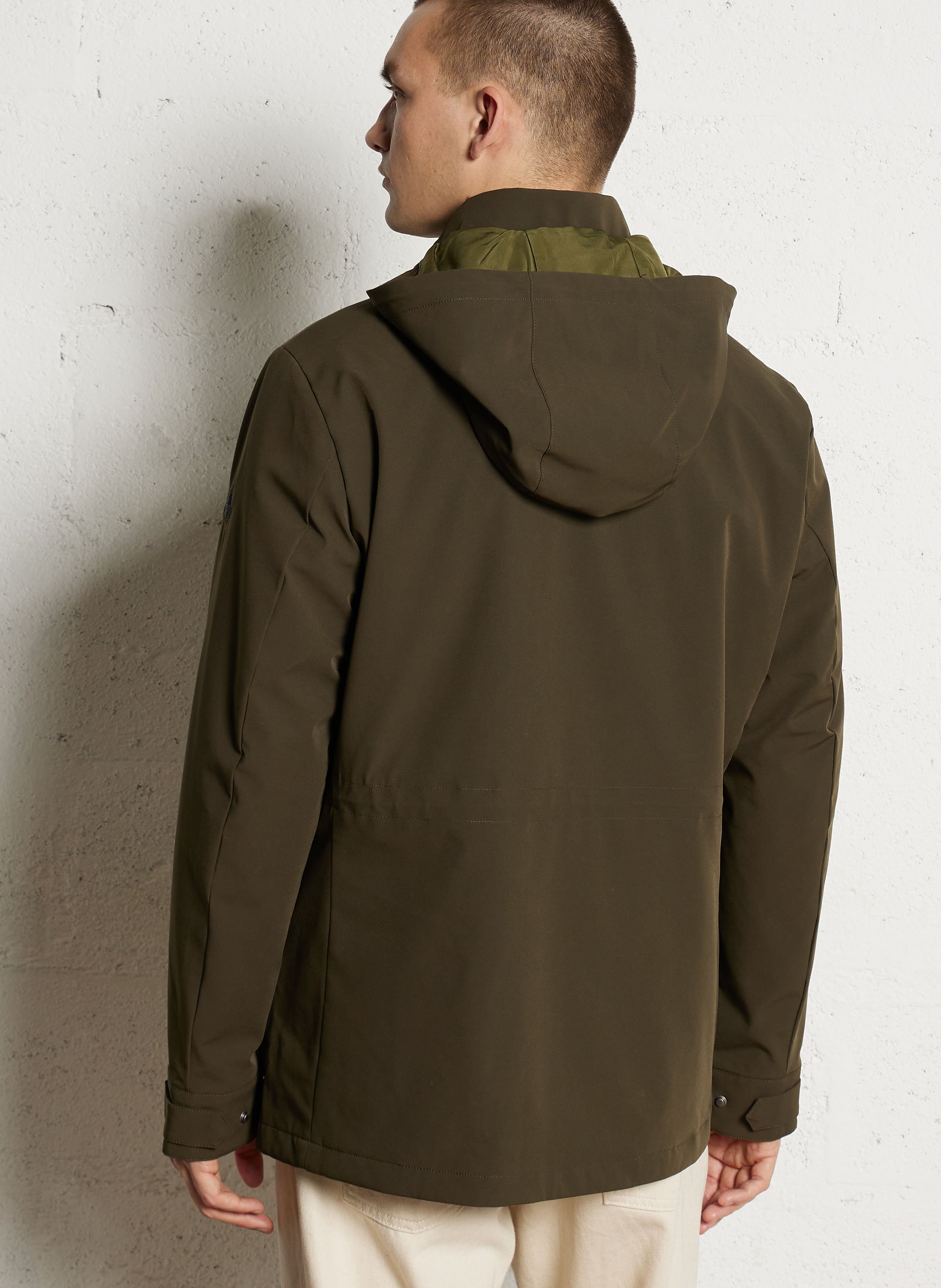 Jas met capuchon HACKETT Groen