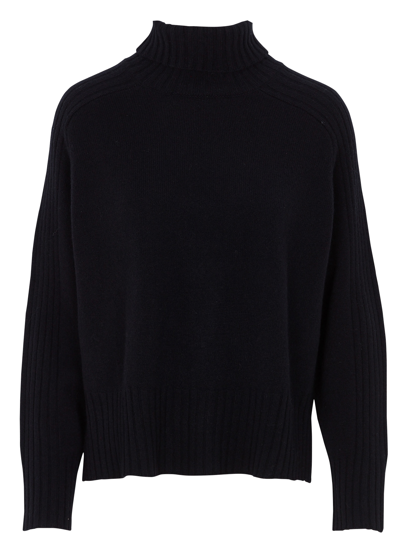 Oversize Rollkragenpullover aus Wolle und Kaschmir KOOKAI Schwarz