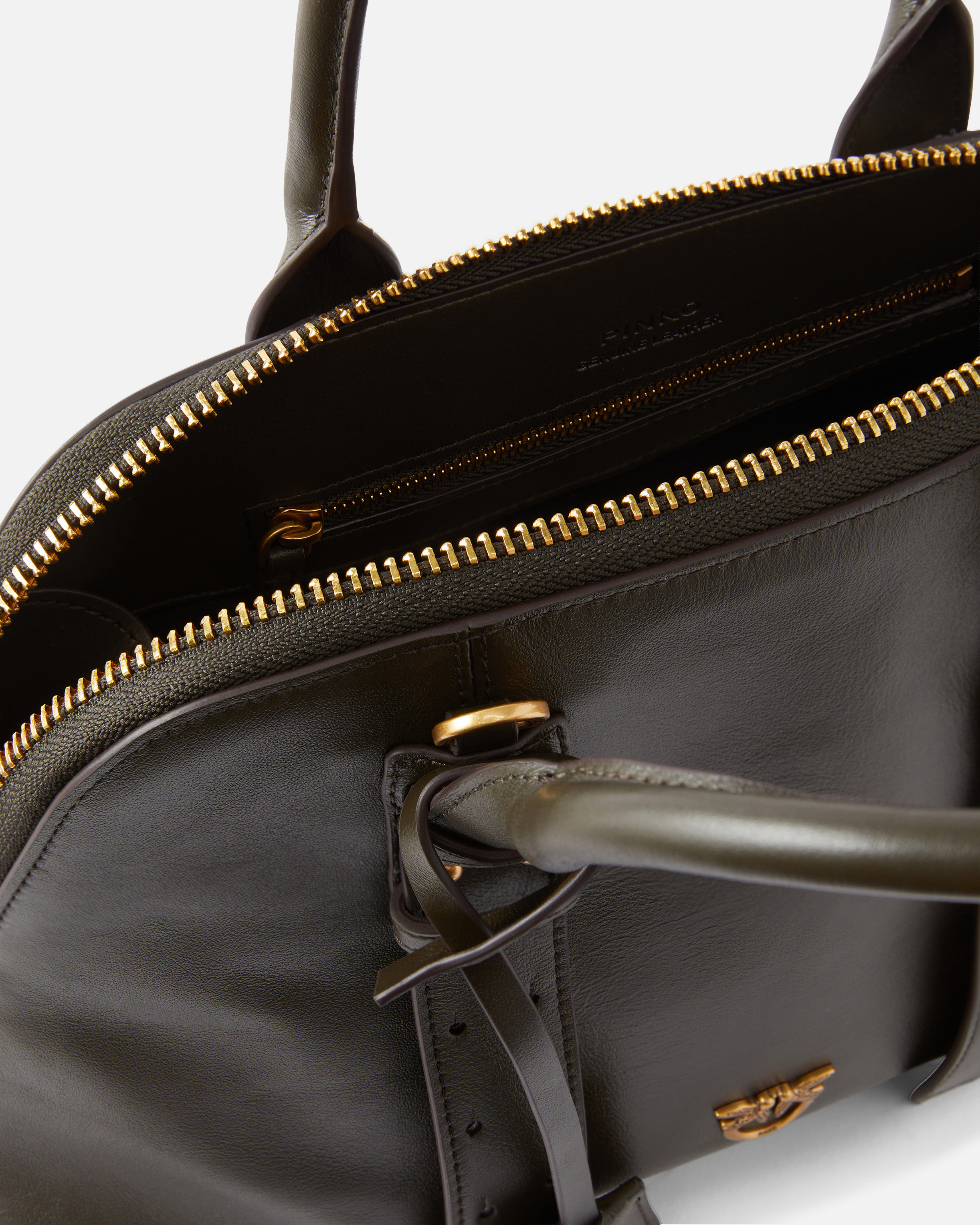 Escape medium leather handbag Green