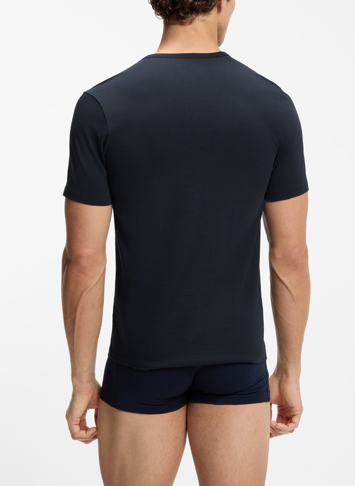 Lot de 3 tee-shirts ajustés en coton BOSS Multicolore