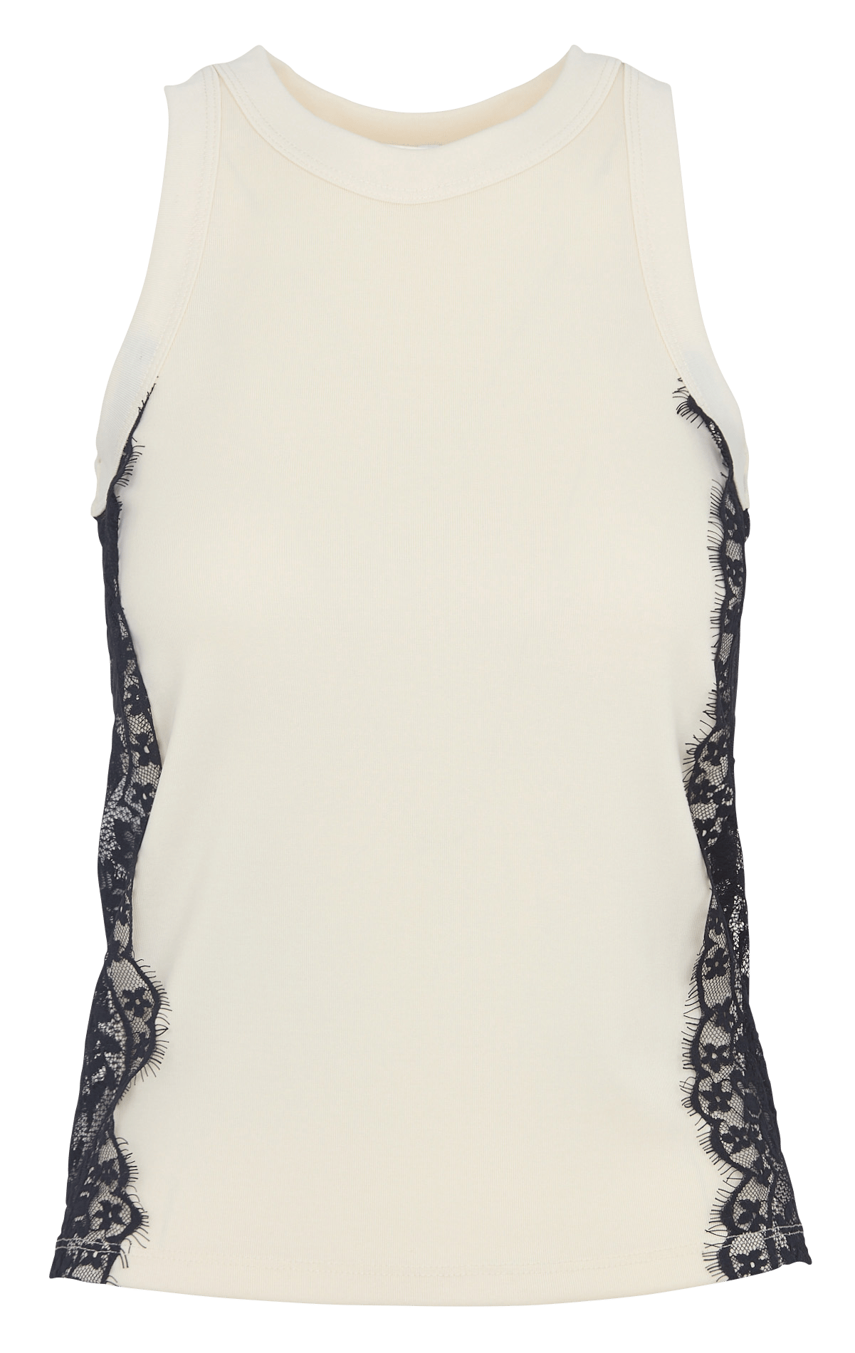 Débardeur droit col rond IMPERIAL Beige