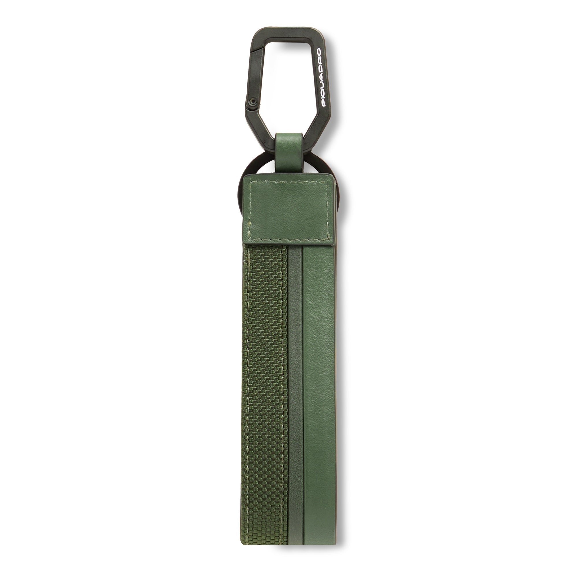 Asia leather keyring PIQUADRO Green