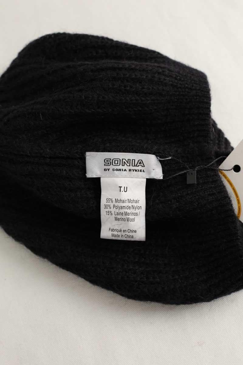 Beanie SONIA RYKIEL - Seconde Main Black