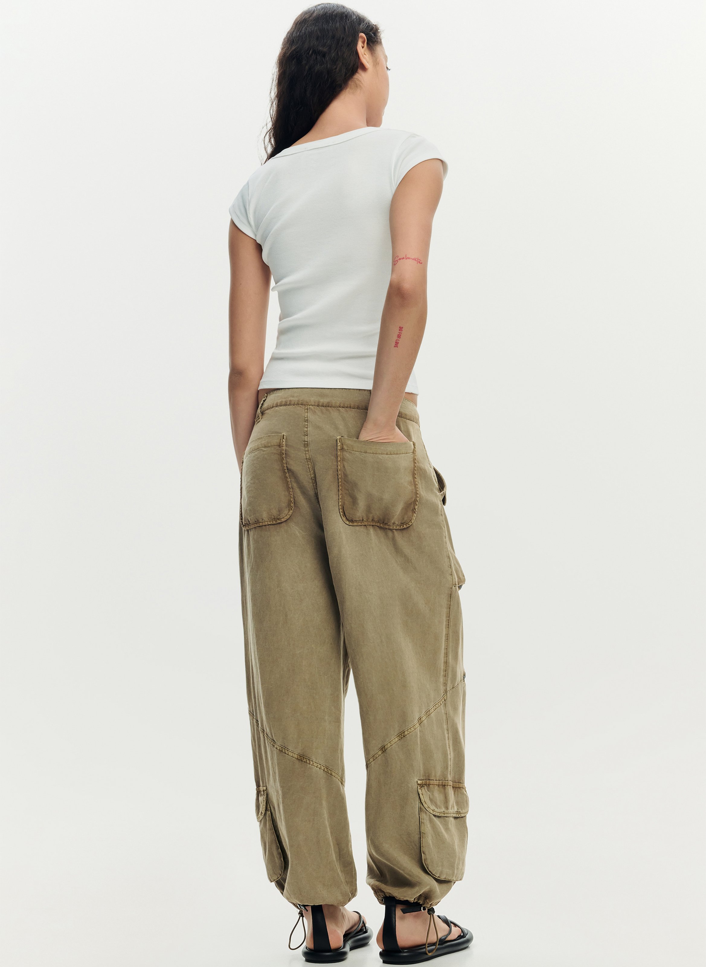 Gerade geschnittenes Rundhals-T-Shirt mit Print DESIGUAL Weiss