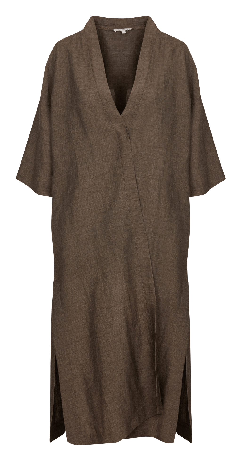 Oversized Long Kimono HUMILITY Brown