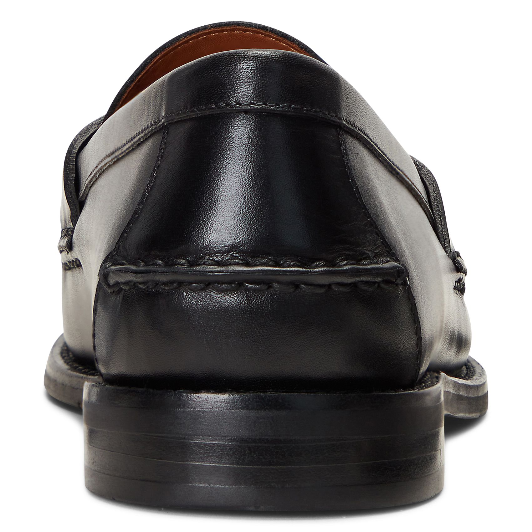 Leren mocassins POLO RALPH LAUREN Zwart