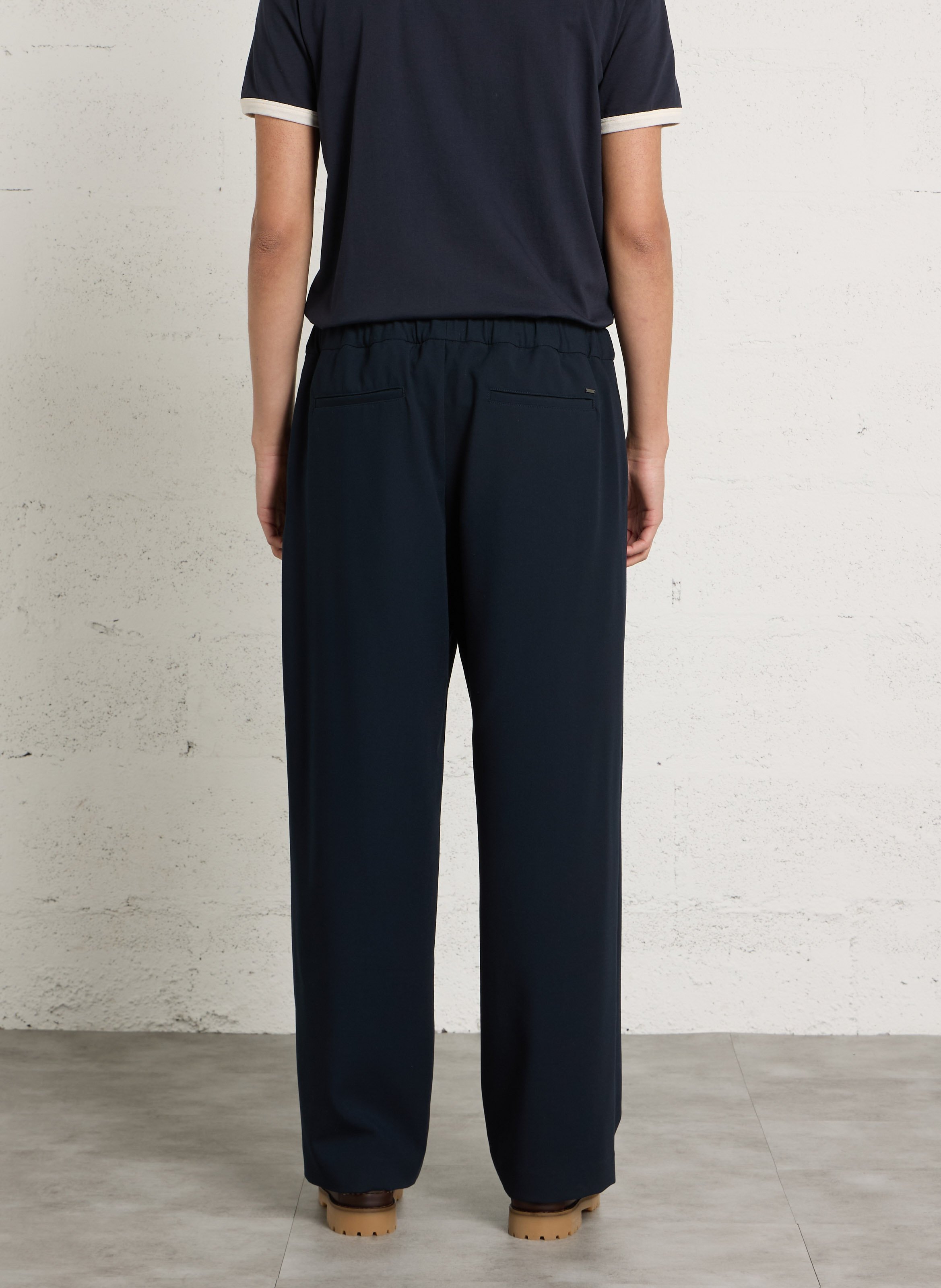 Bundfaltenhose IKKS Blau