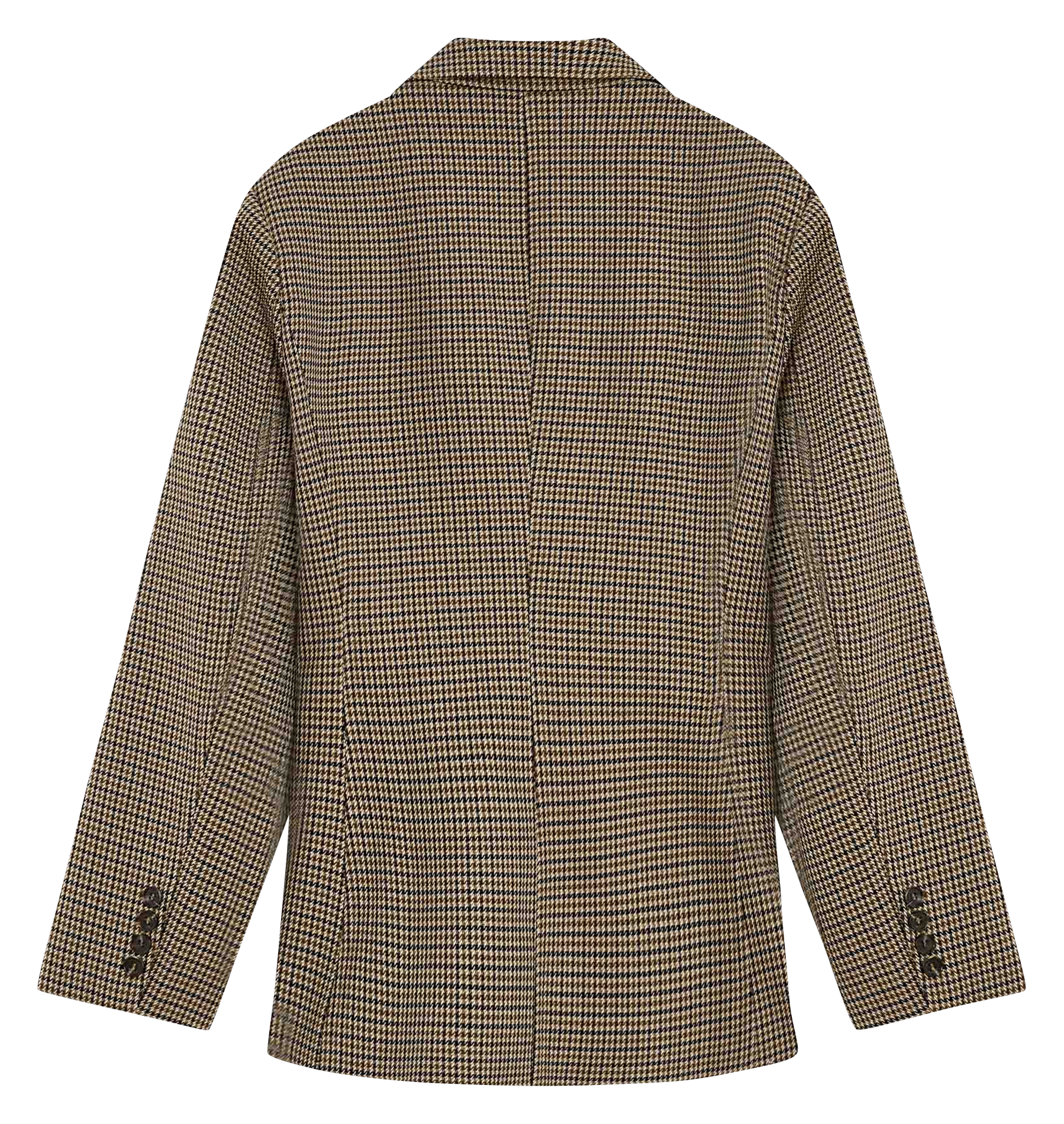 Straight printed tailored jacket GRACE ET MILA Beige