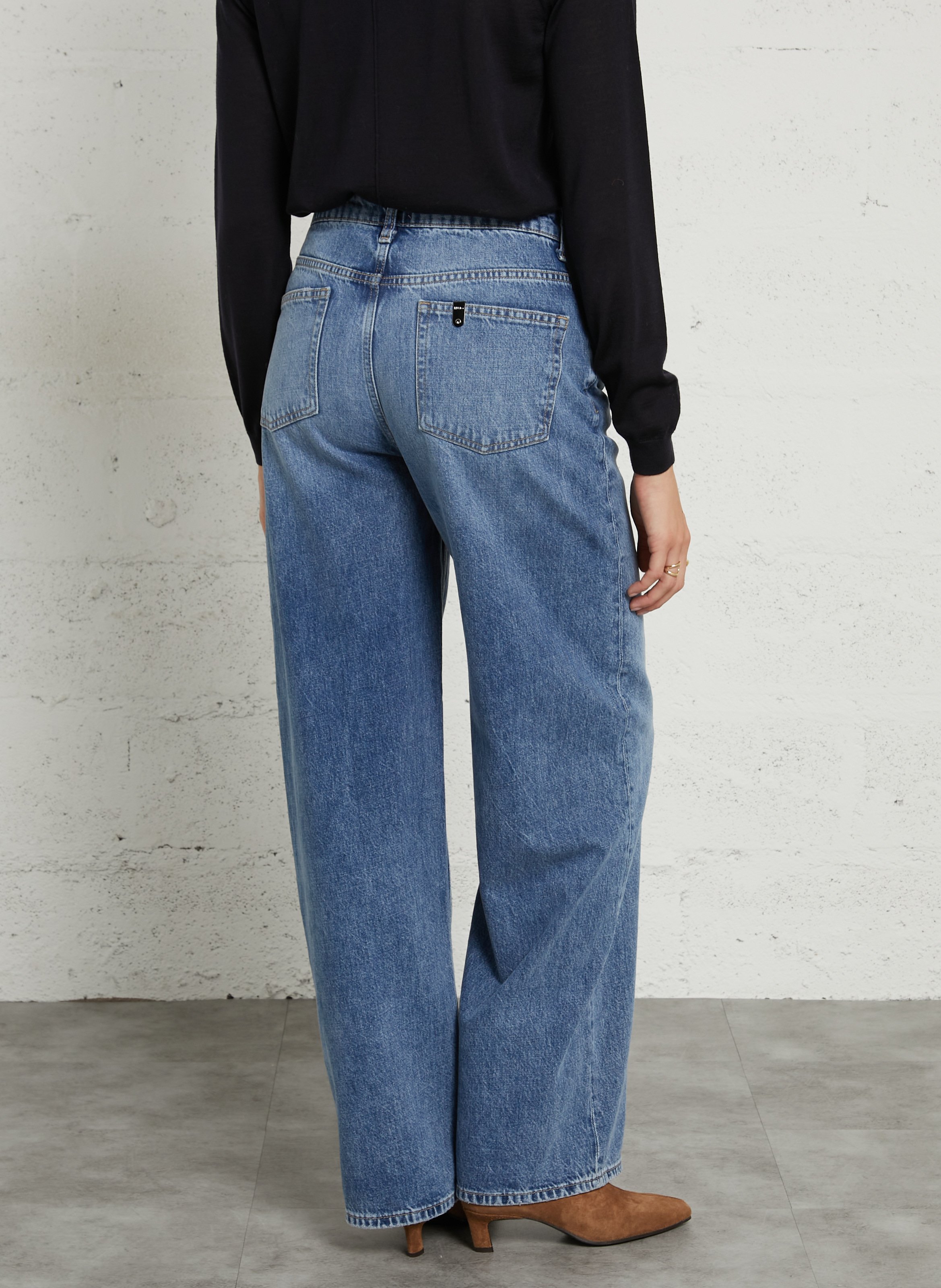 Jean large LIU JO Bleu