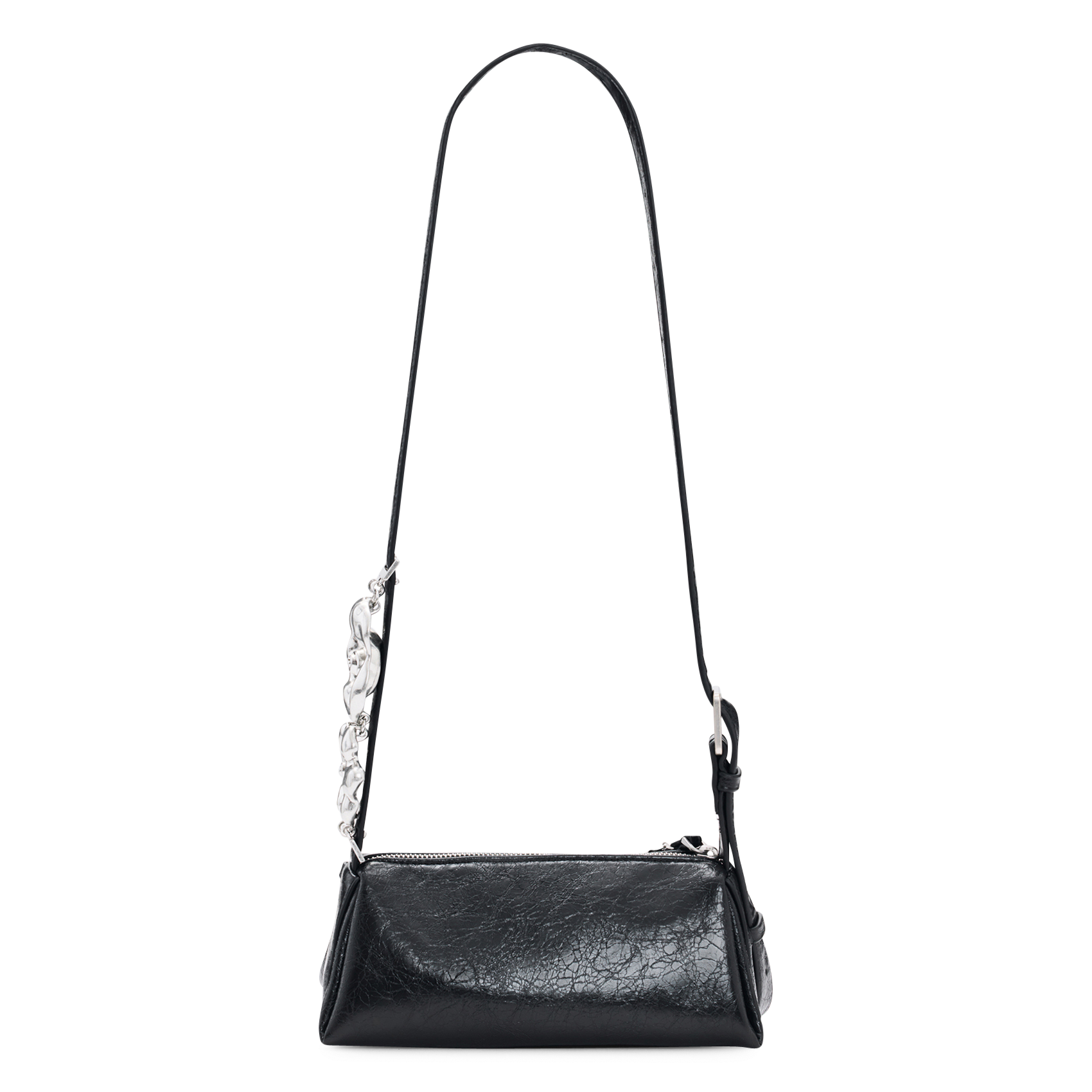 Sac porté épaule effet cuir DESIGUAL Schwarz
