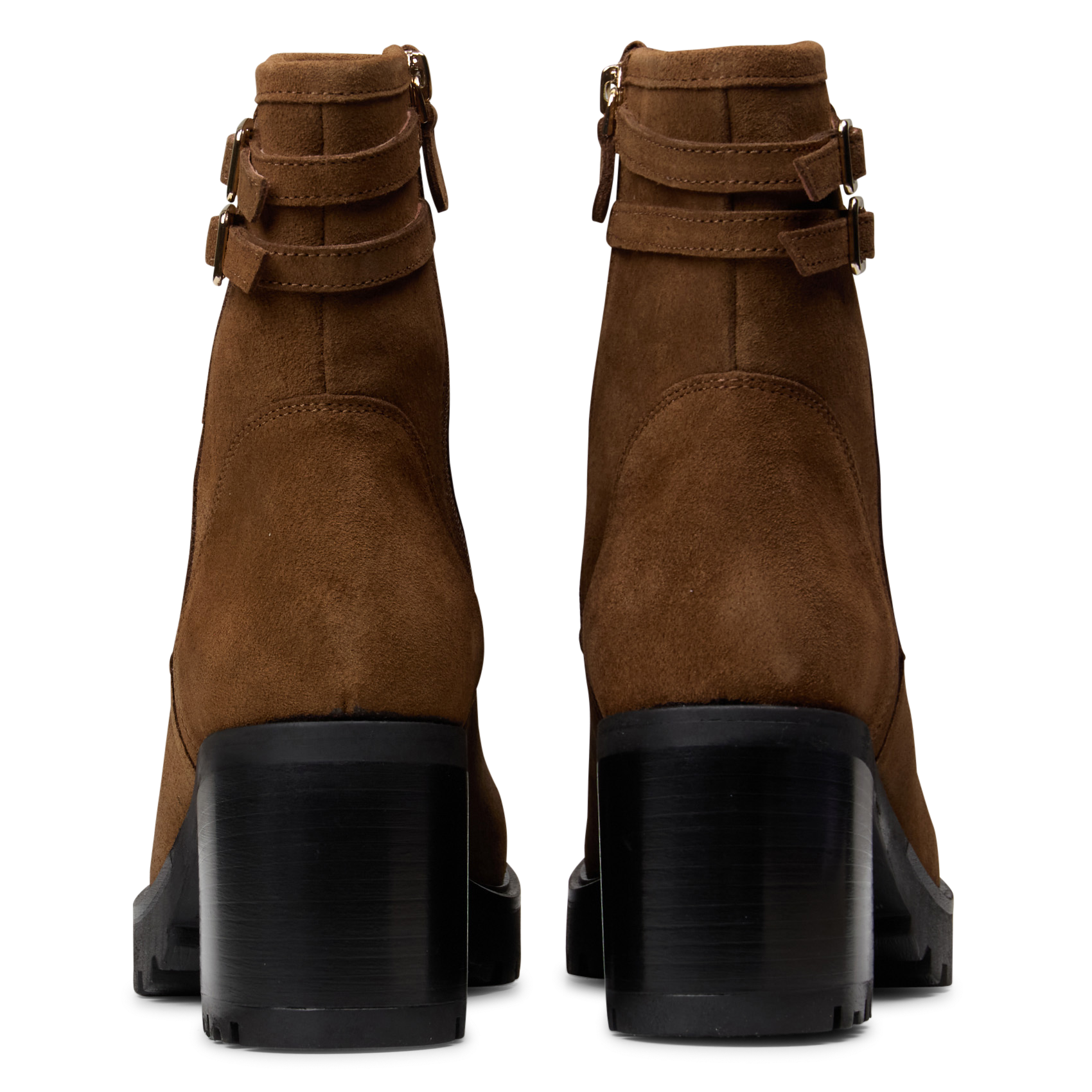 Wildlederstiefeletten MAISON TOUFET Braun