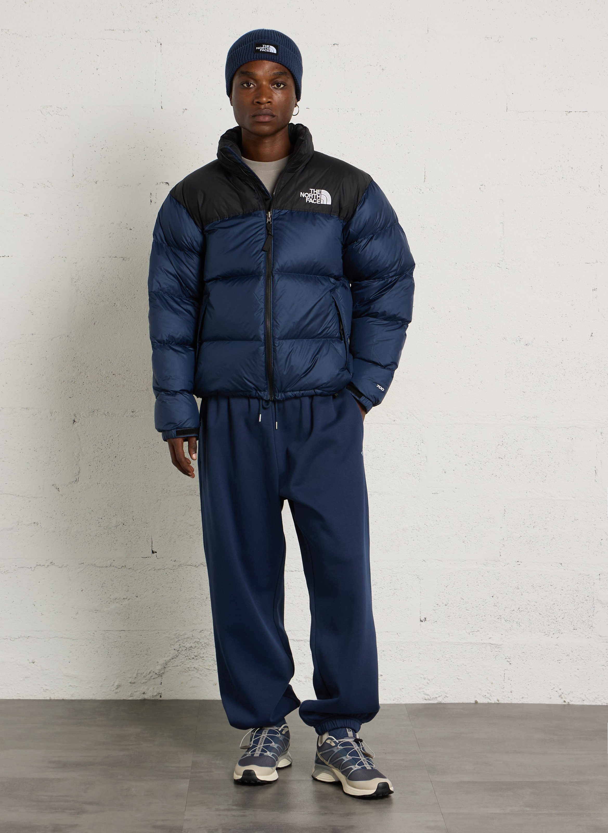 Lightweight quilted padded jacket with high neck THE NORTH FACE Blue