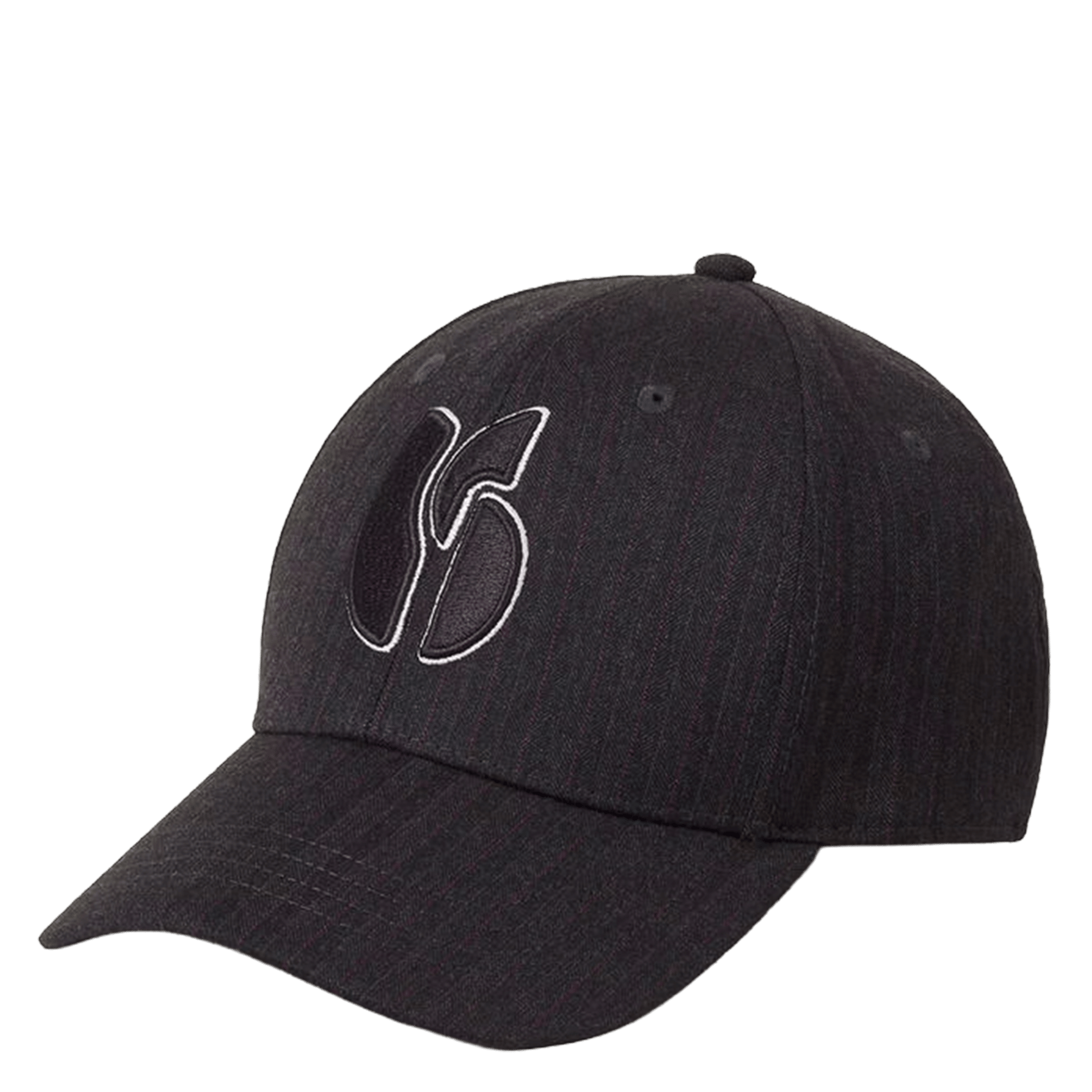 Striped Wool-Blend Cap BA&SH Silver