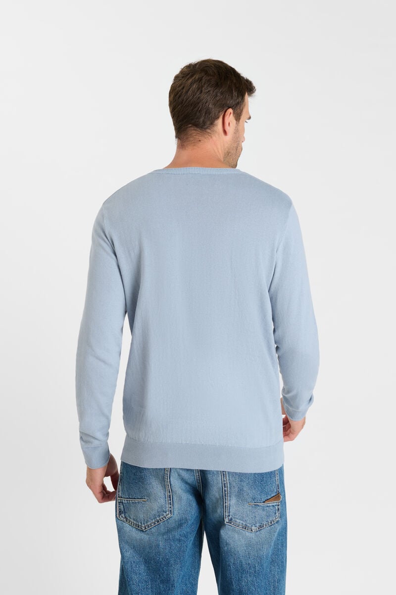 Round-neck sweater LE TEMPS DES CERISES Blue