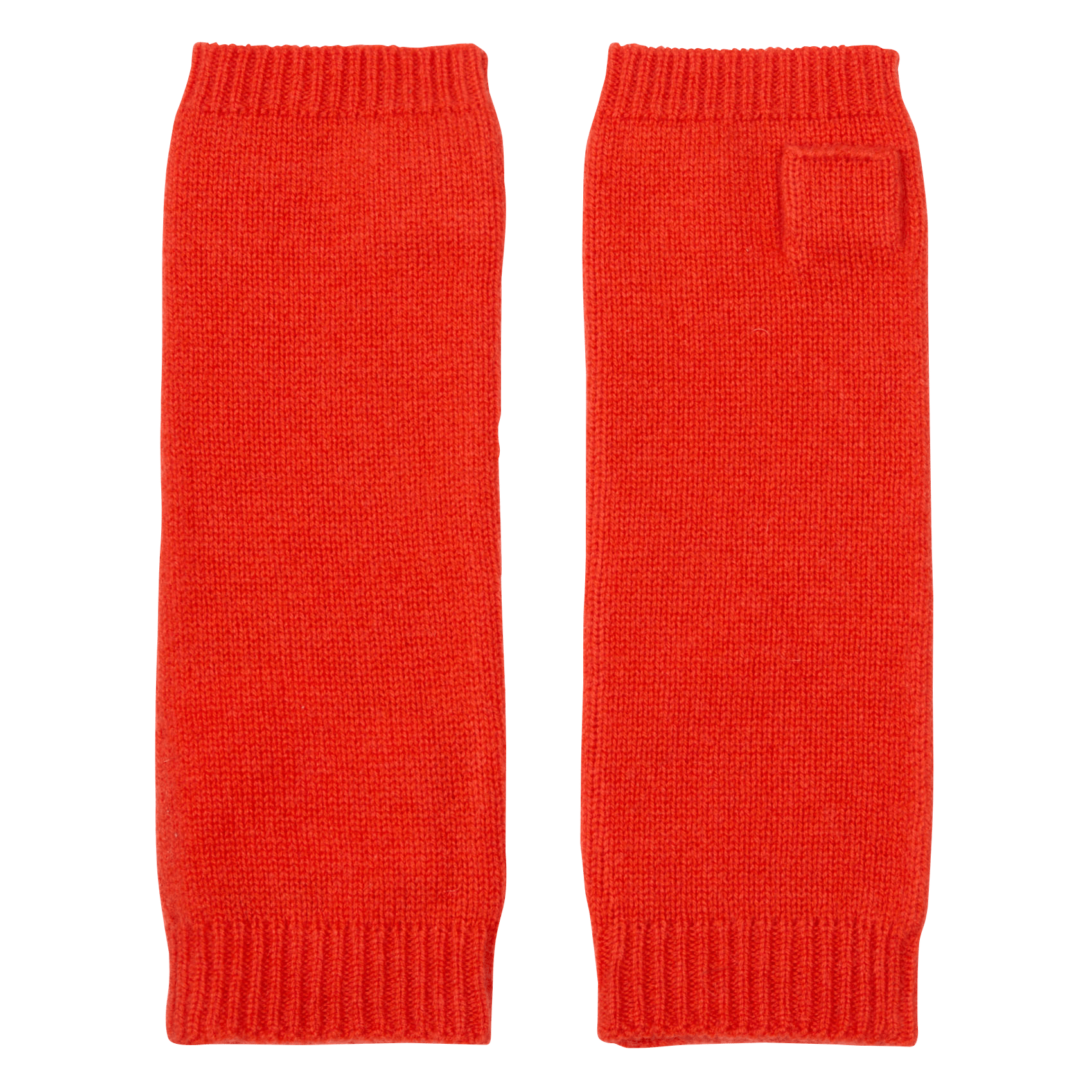F&auml;ustlinge aus Kaschmir GAROU Orange