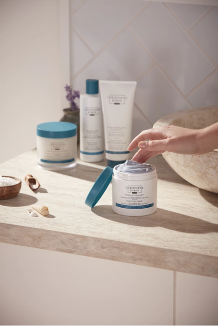 Masque purifiant à la boue thermale CHRISTOPHE ROBIN No color