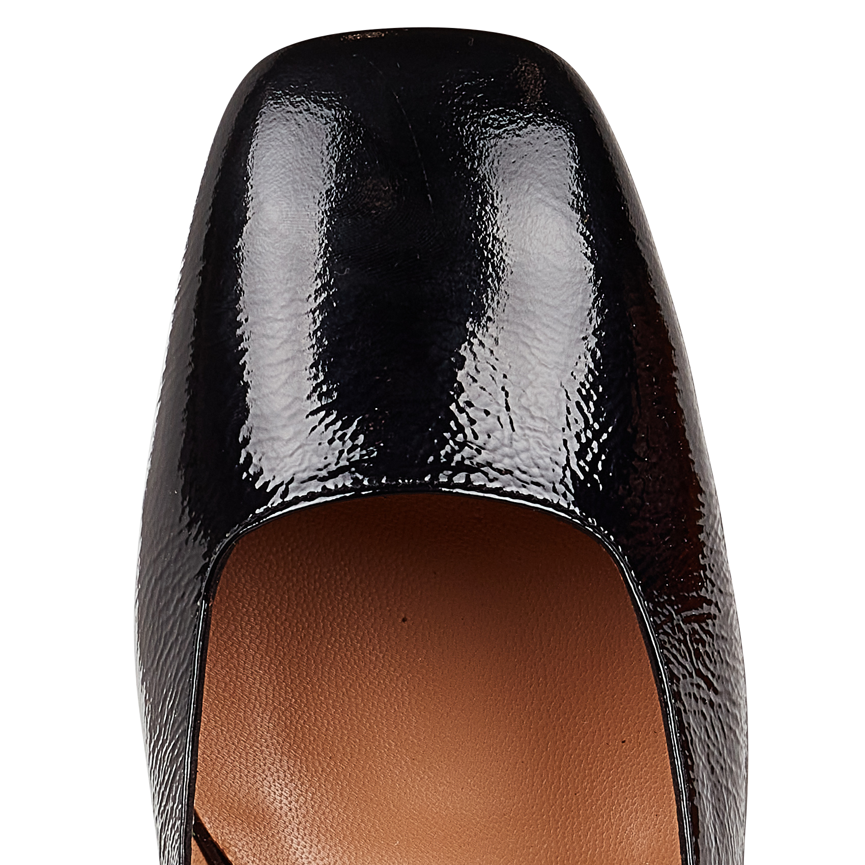 Escarpins à talon en cuir MELLOW YELLOW Noir