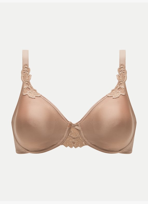 Moulded full-cup bra | Beige by CHANTELLE Moulded full-cup bra Beige