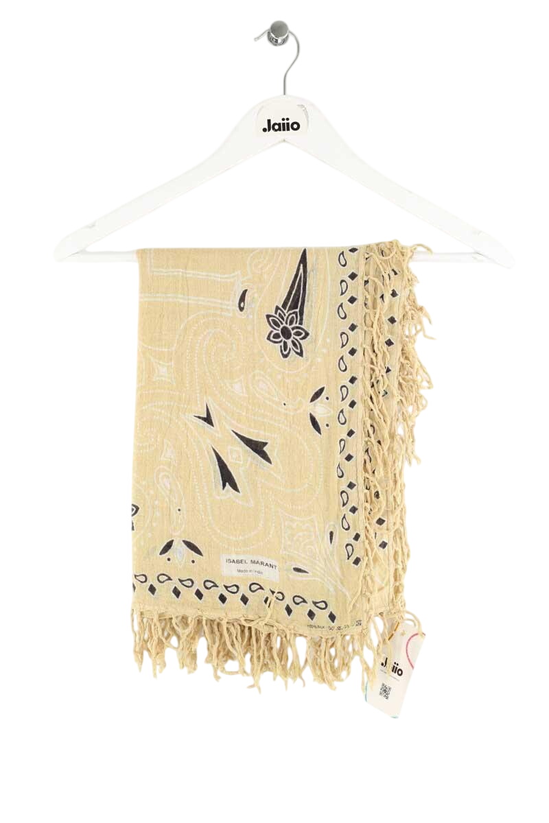 Cotton floaty scarf ISABEL MARANT - Seconde Main Yellow