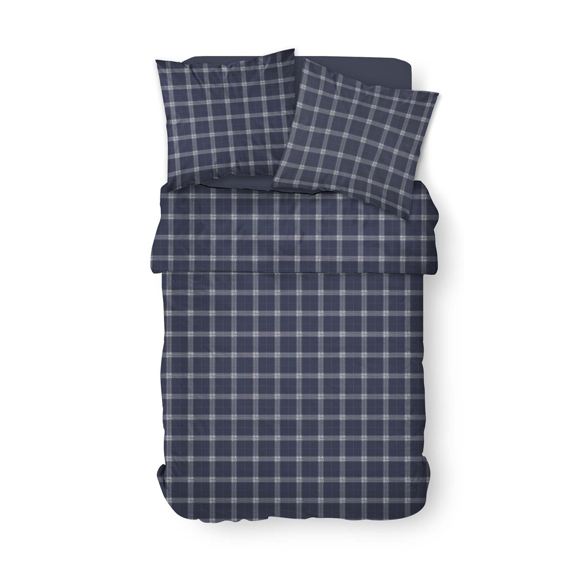 Printed cotton bed set TODAY LINGE DE MAISON Blue