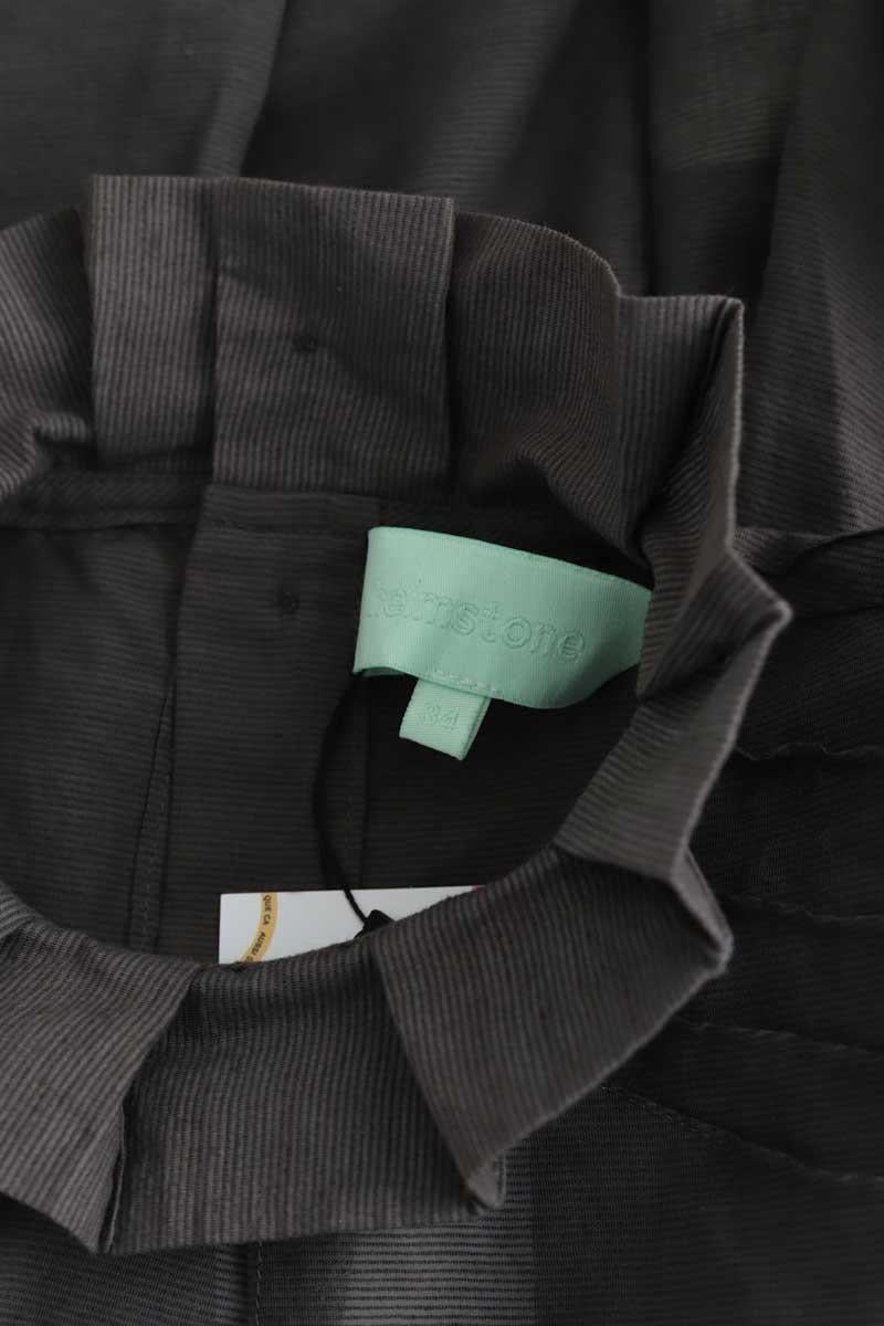 Cotton blouse HEIMSTONE - Seconde Main Grey