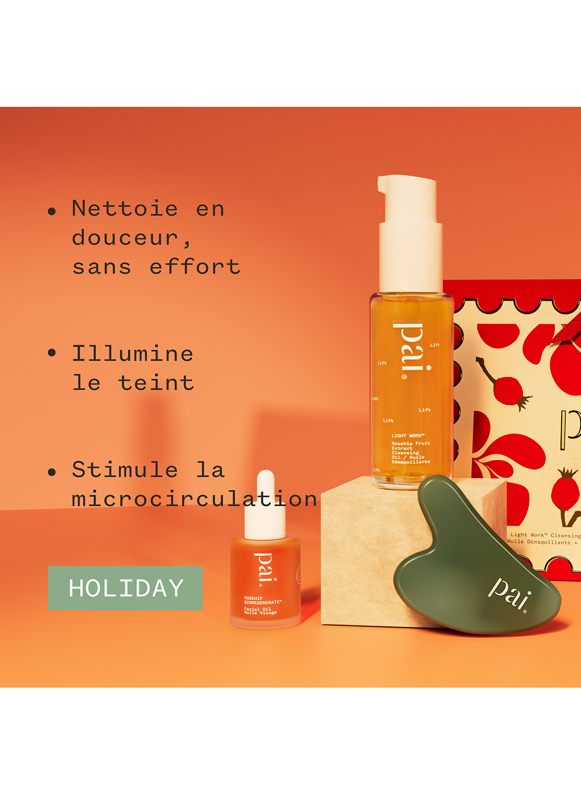 Coffret Le Rituel Rosehip Noël PAI SKINCARE No color