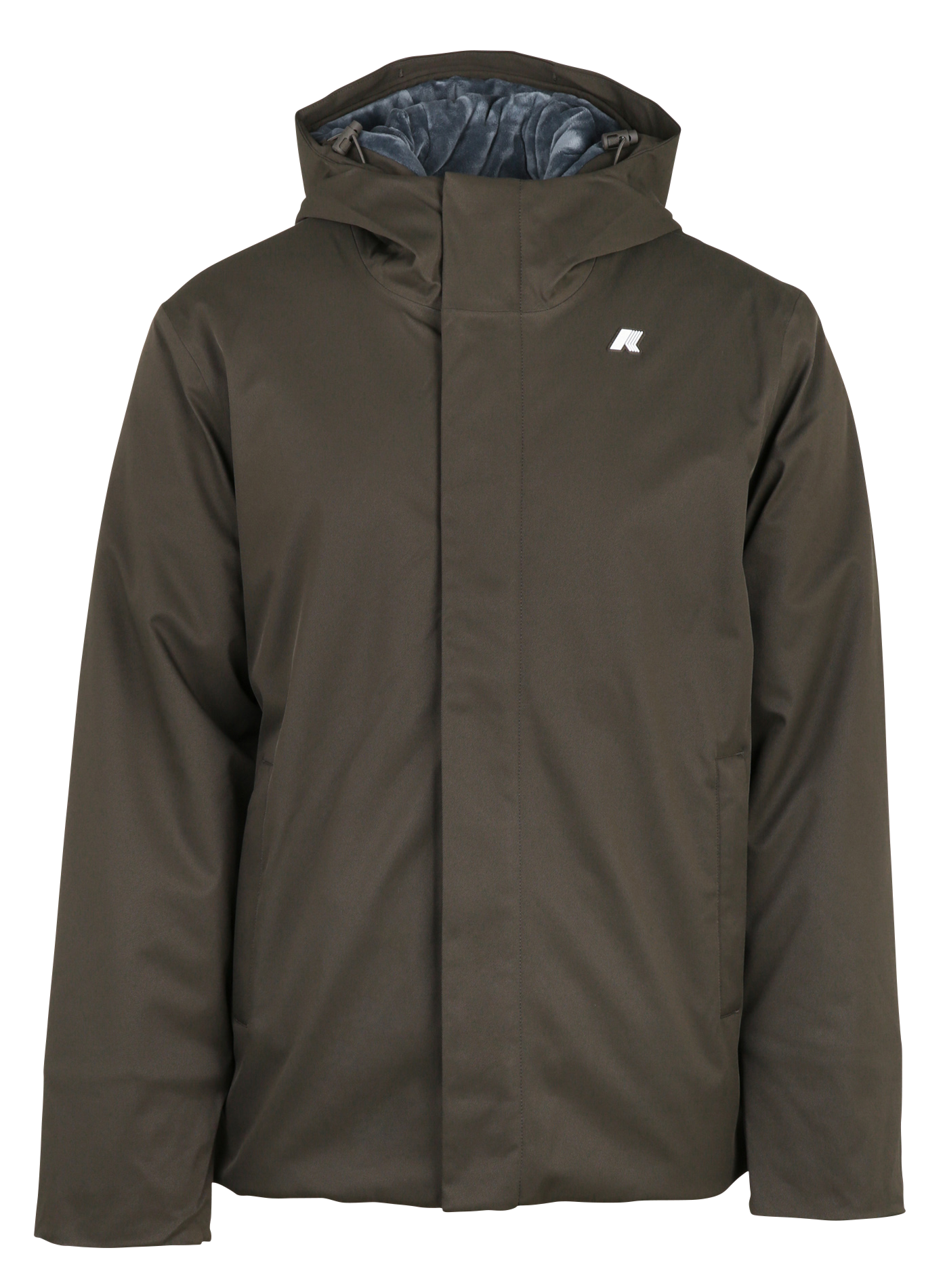 Veste col montant  K-WAY Kaki