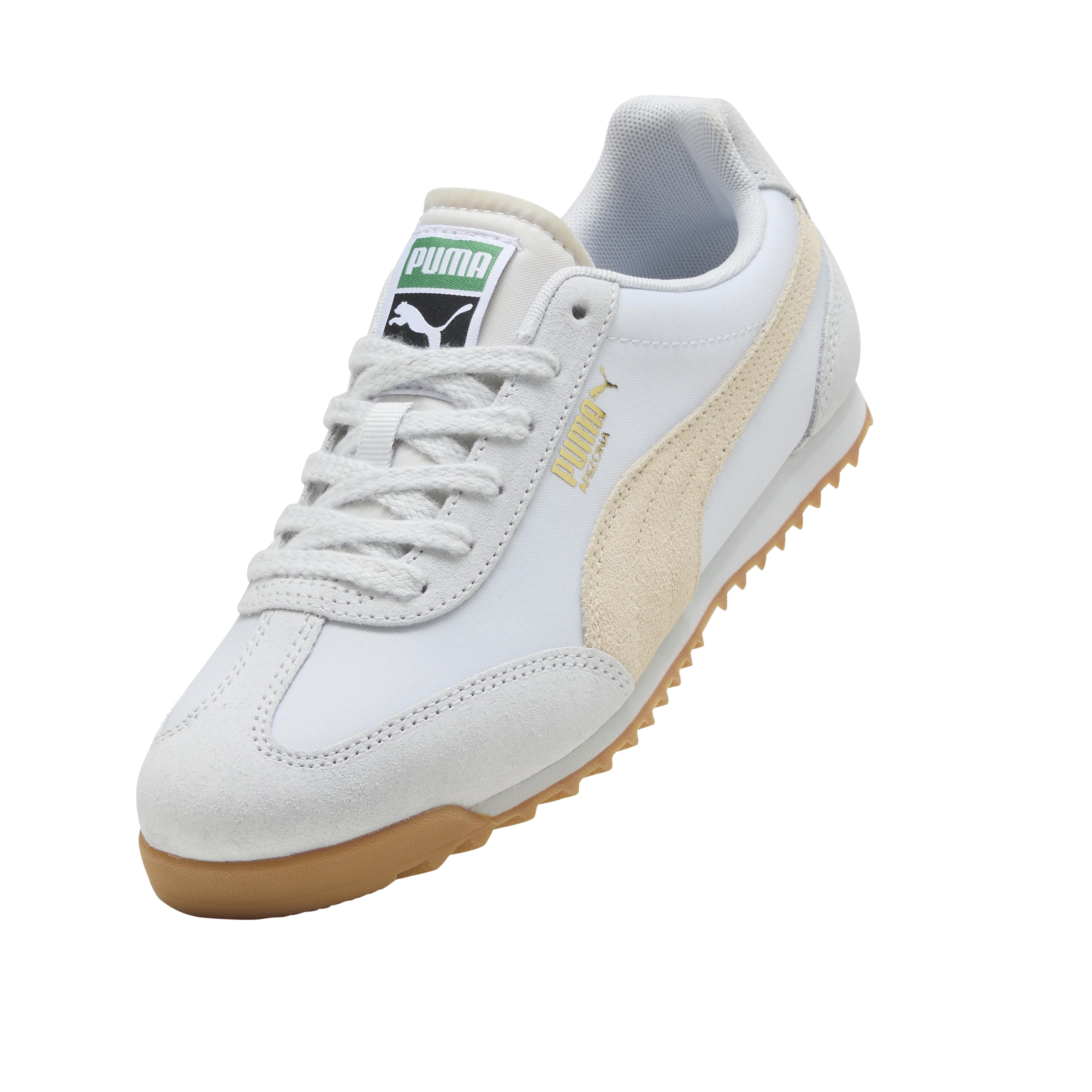 Low leather and nylon Arizona sneakers PUMA White
