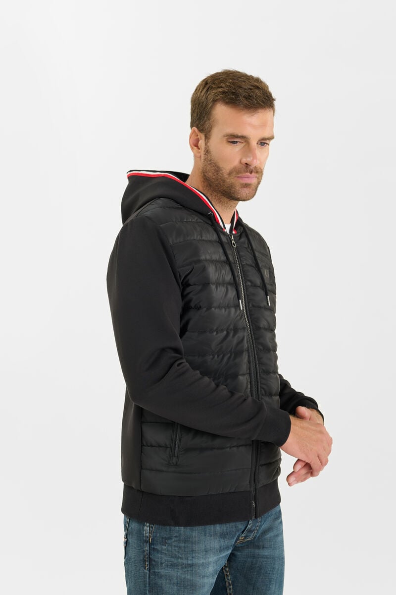 Hooded sweatshirt LE TEMPS DES CERISES Black