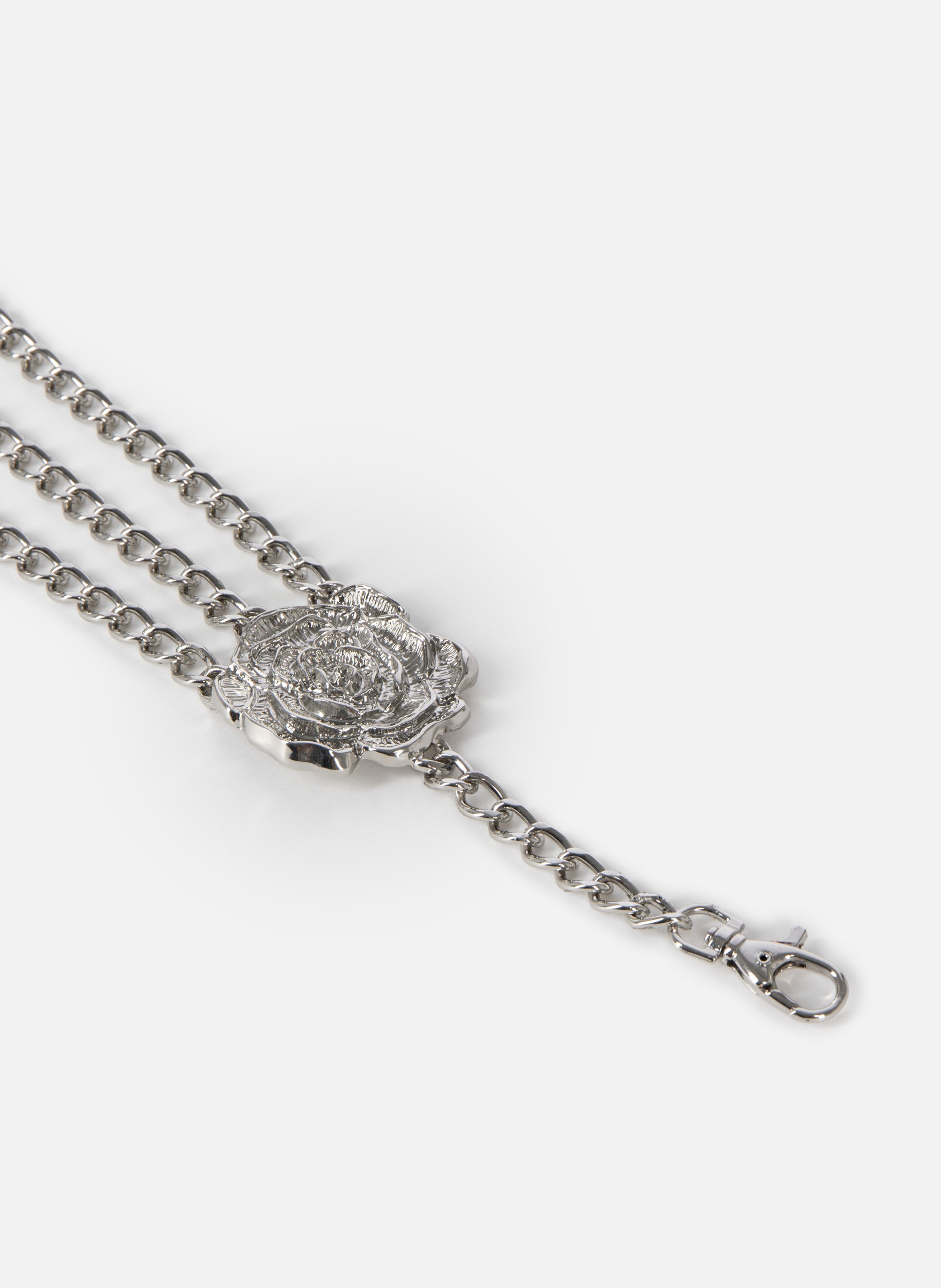 Flower Jewel Belt THE KOOPLES Grey