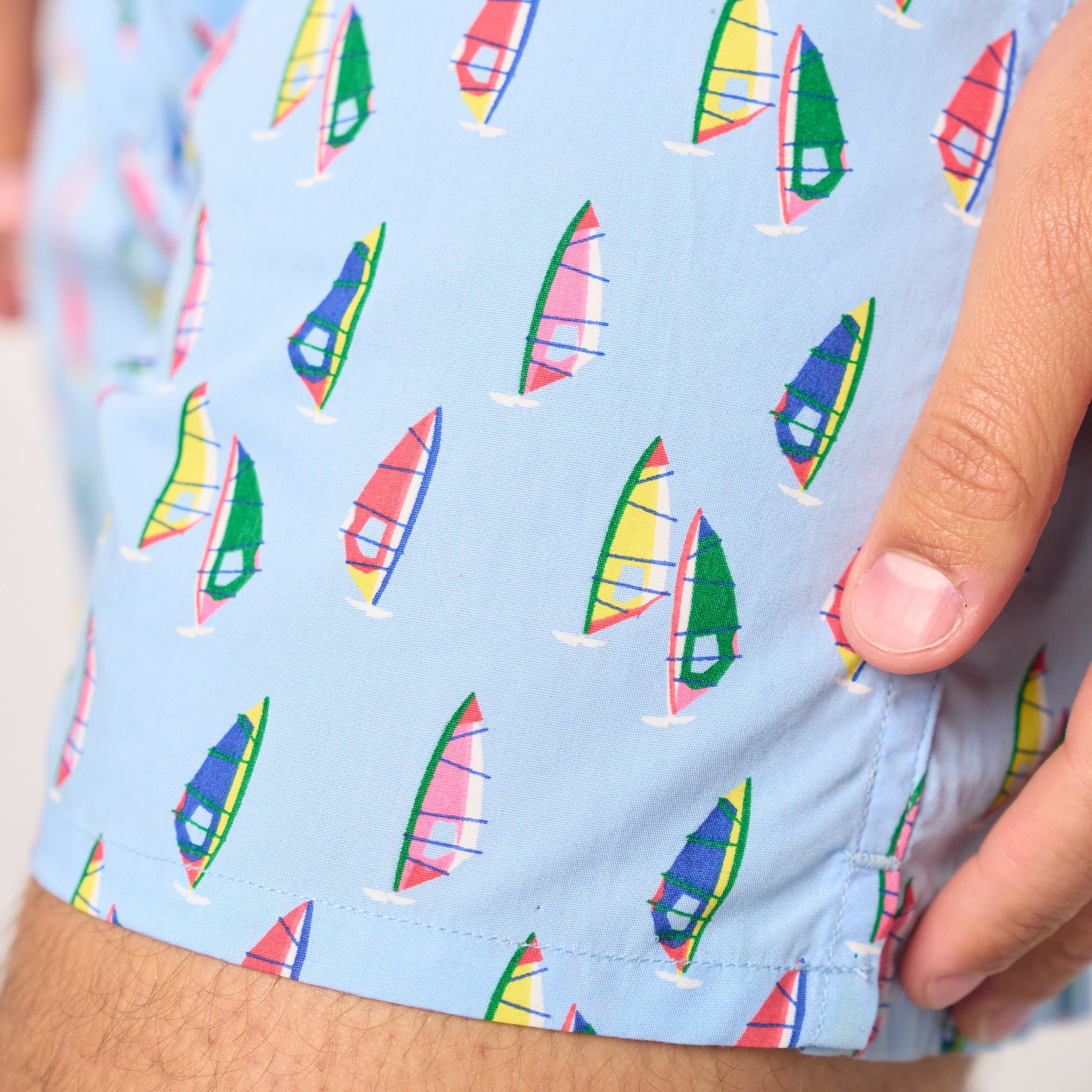 Organic cotton boxer shorts BILLYBELT Blue