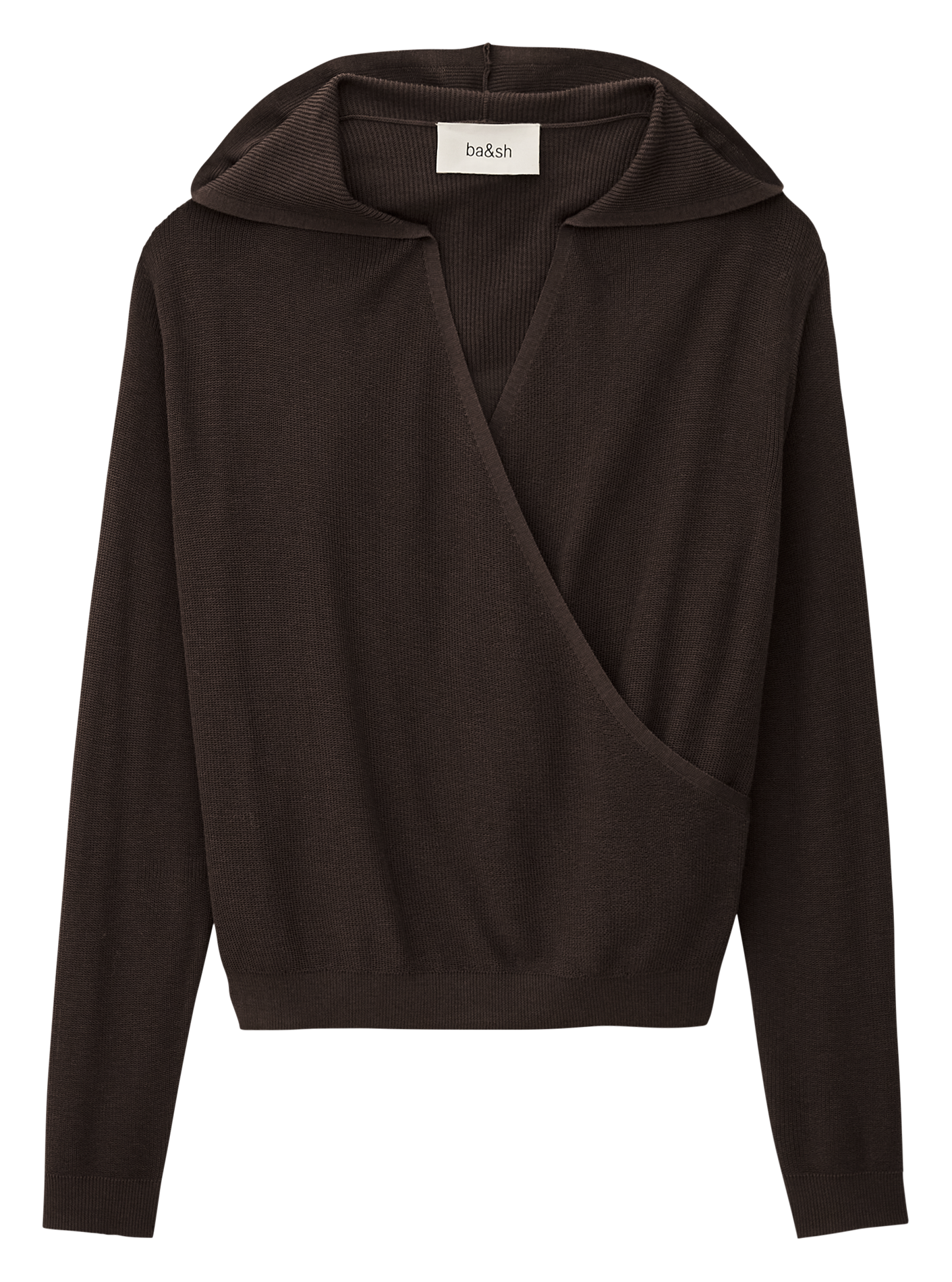 Pull cache-cœur  BA&SH Marron