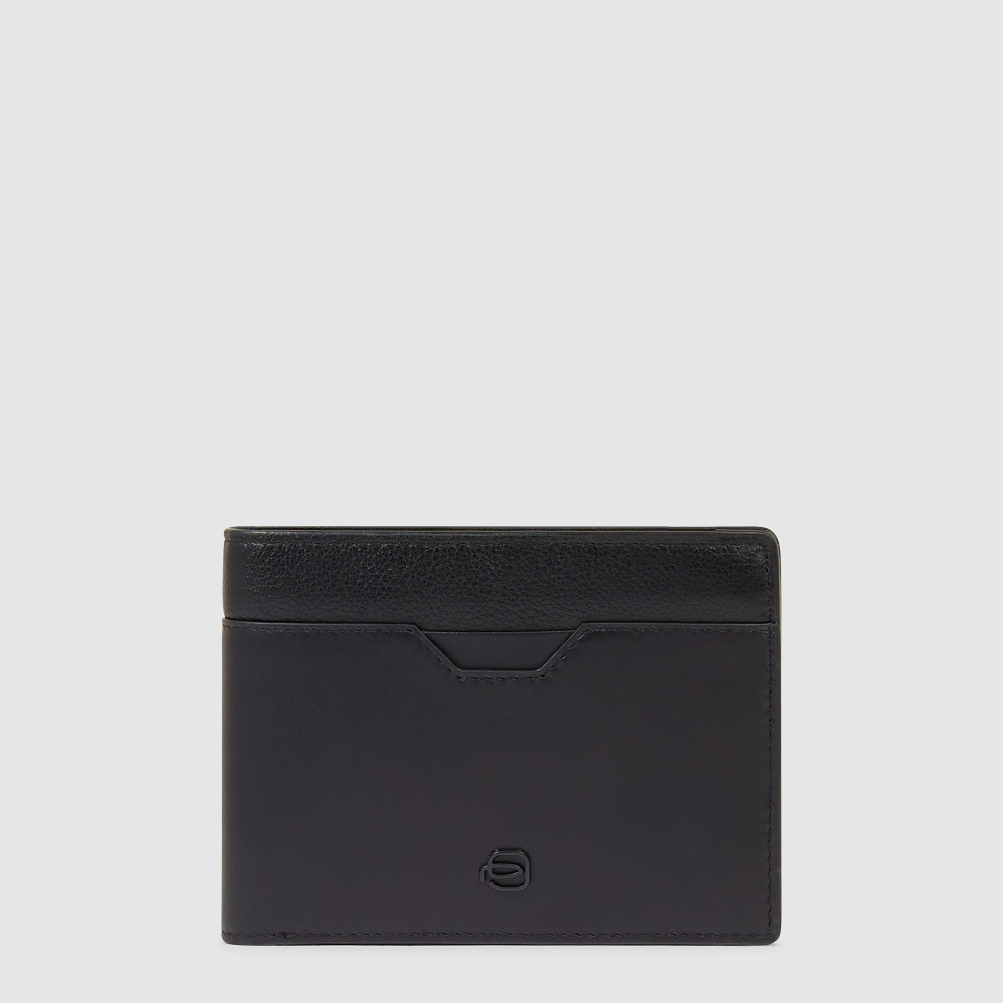 Babylon leather wallet PIQUADRO Black