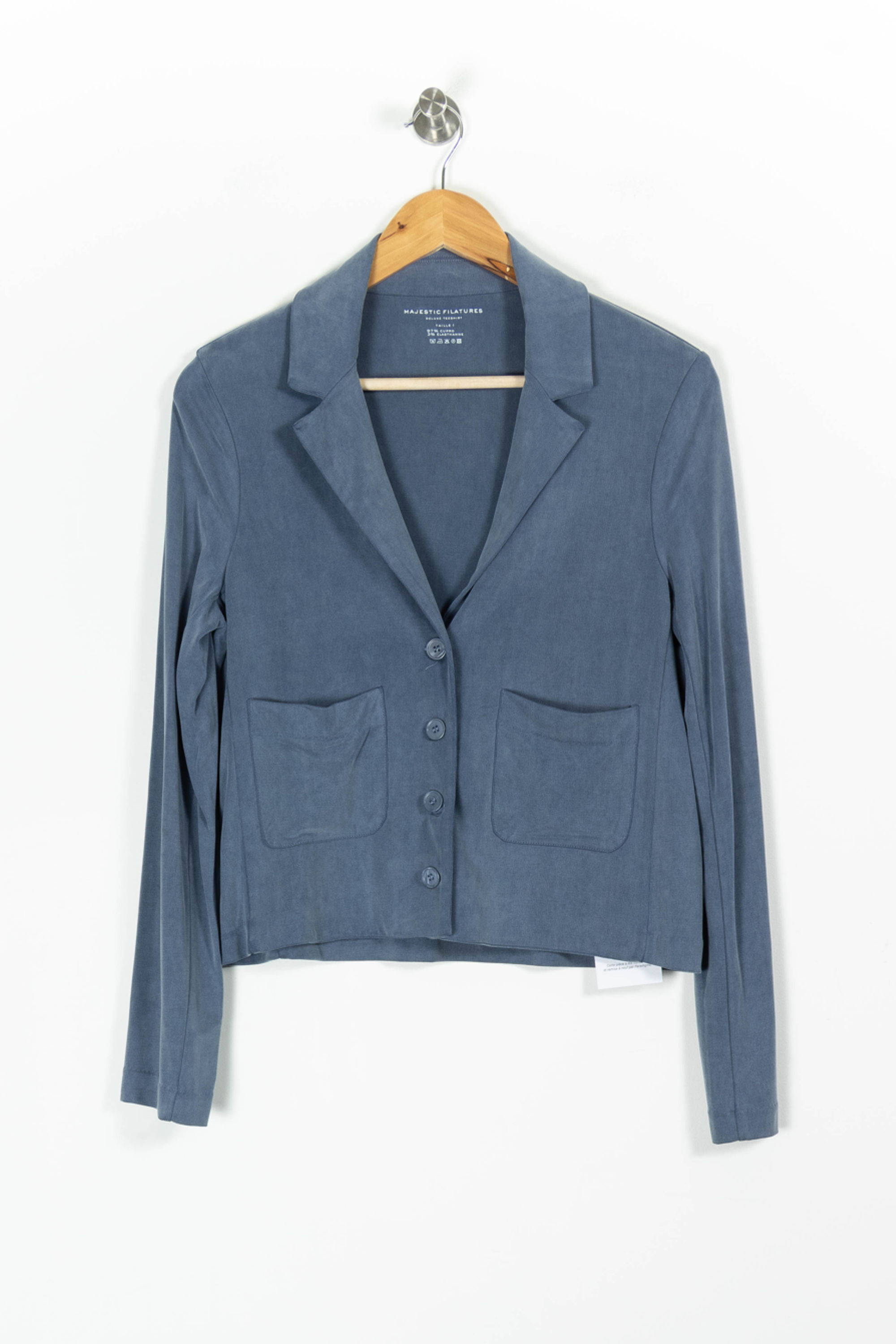 JACKET MAJESTIC FILATURES - SECONDE MAIN Blue