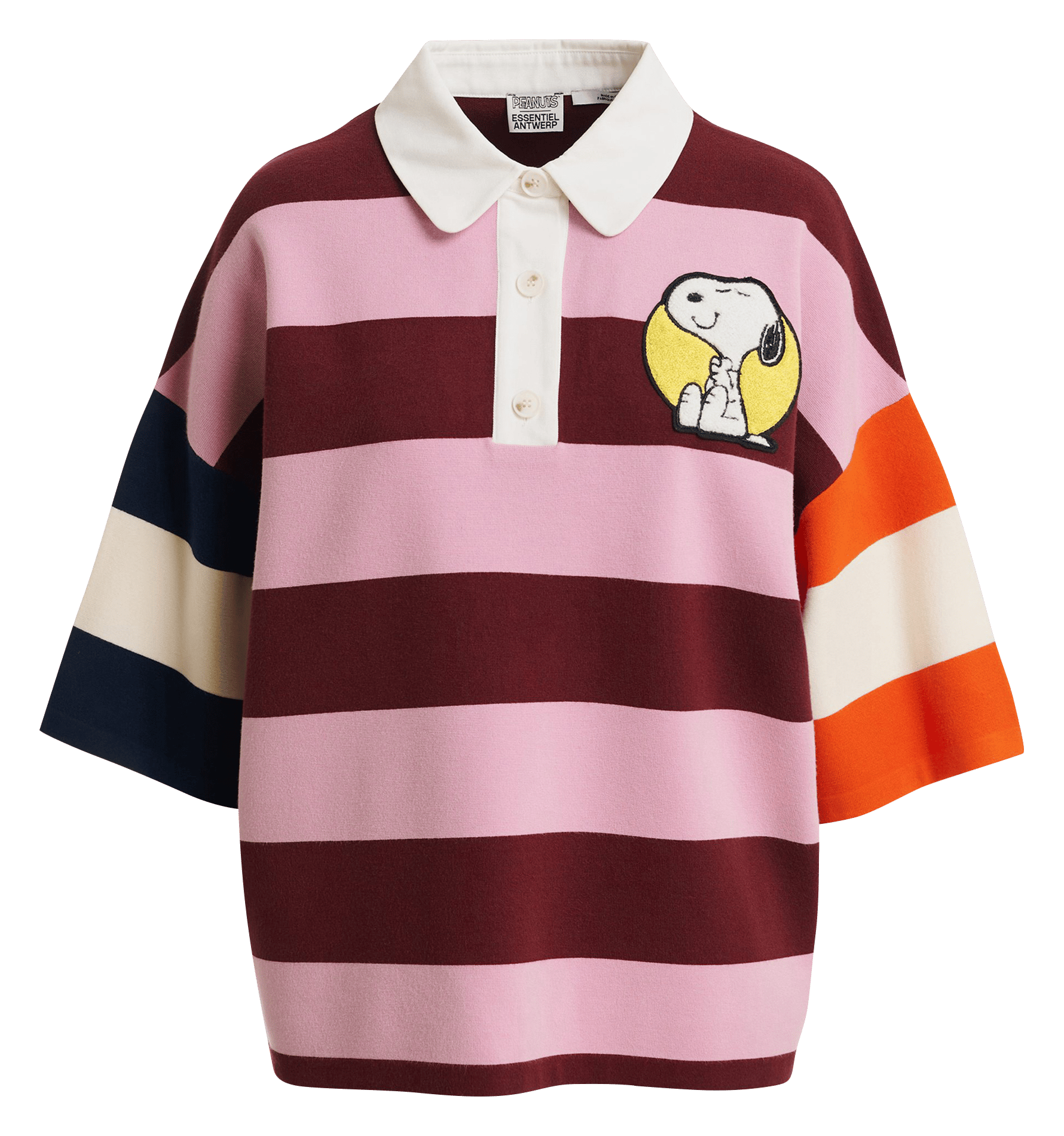 Polo de rayas ESSENTIEL ANTWERP Rojo