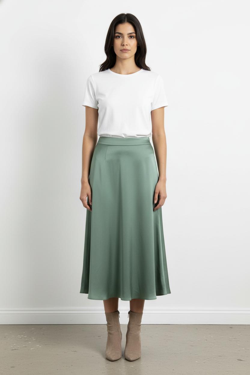 Short & midi skirt MAISON LEMOINE - Seconde main Green