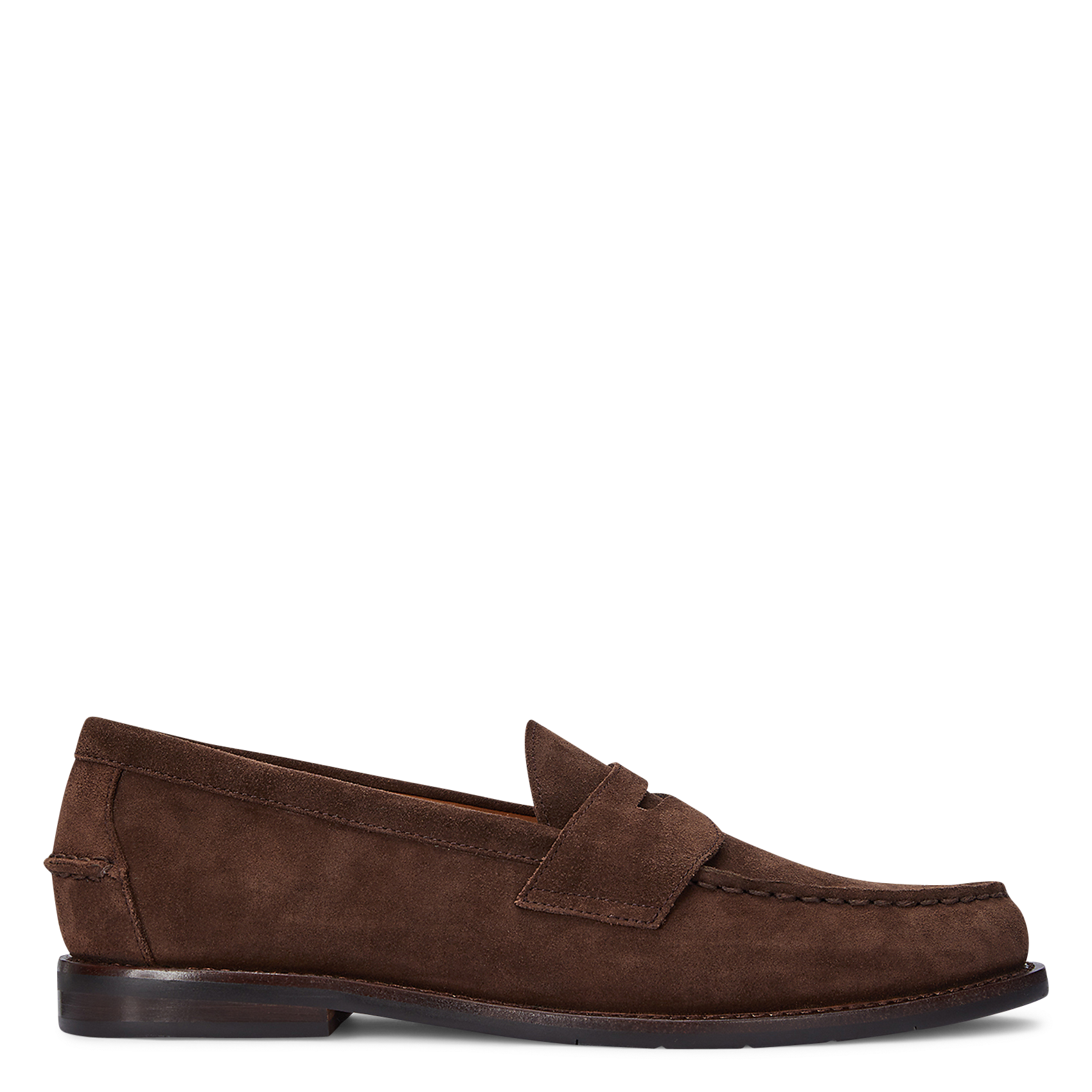 Leren mocassins POLO RALPH LAUREN Bruin