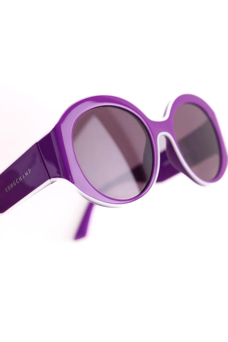 Lunettes surdimensionné LONGCHAMP - Seconde Main Violet