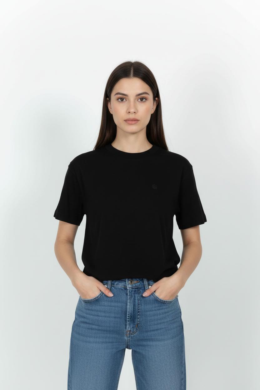 Tommy Badge T-shirt CARHARTT - SECONDE MAIN Black