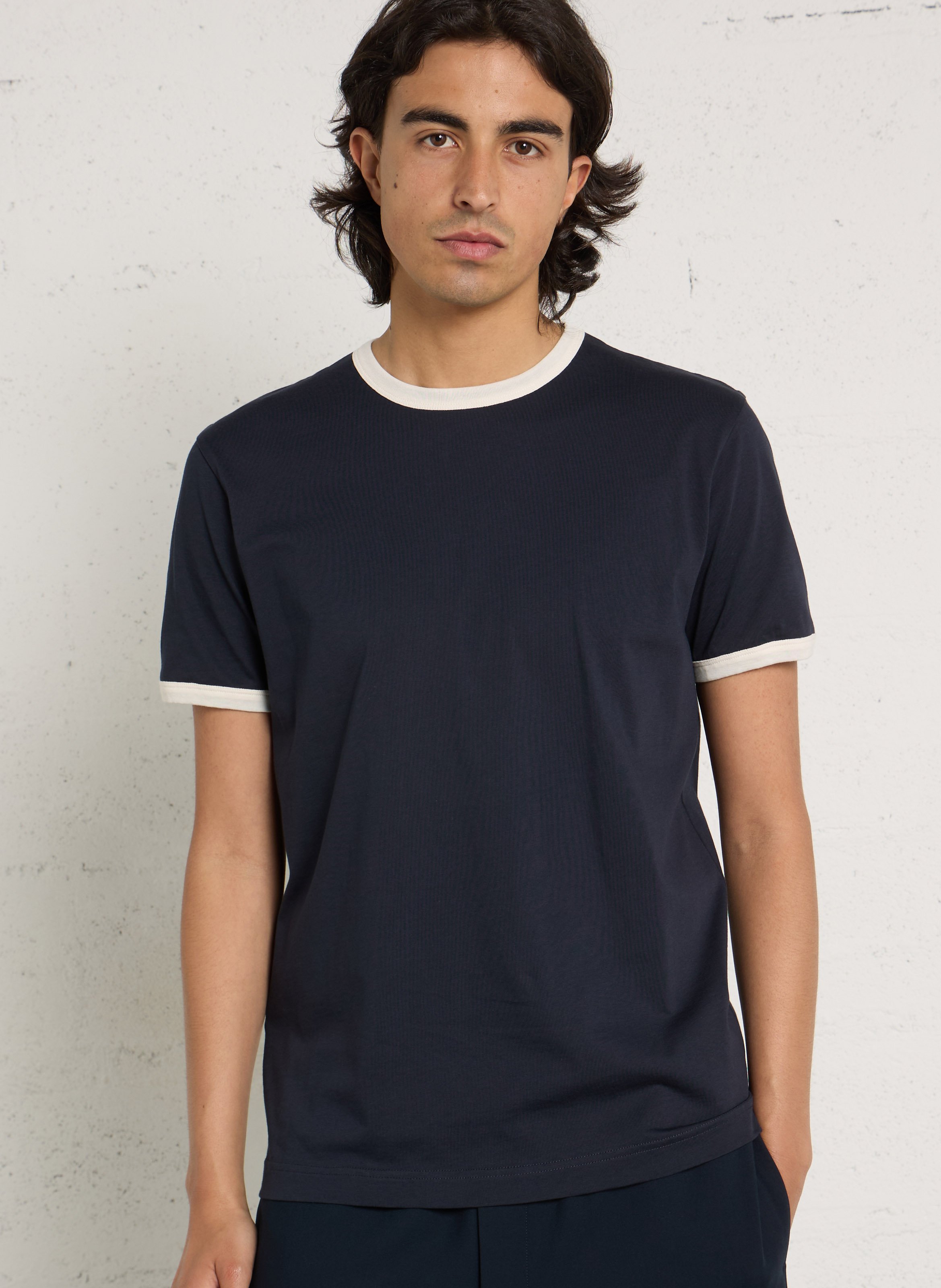T-shirt droit en coton AU PRINTEMPS PARIS