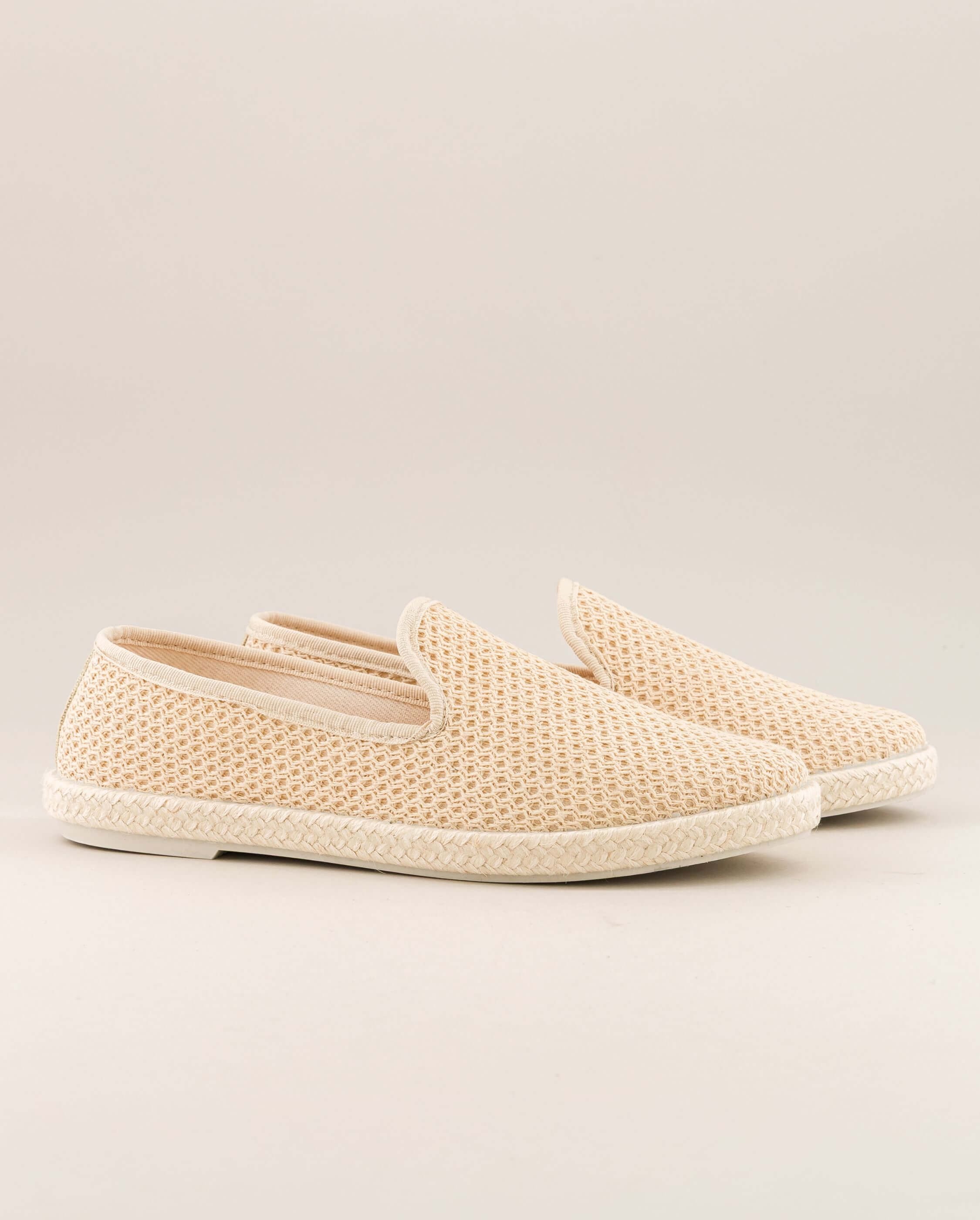 Women's espadrille, mesh beige ivory ANGARDE Beige