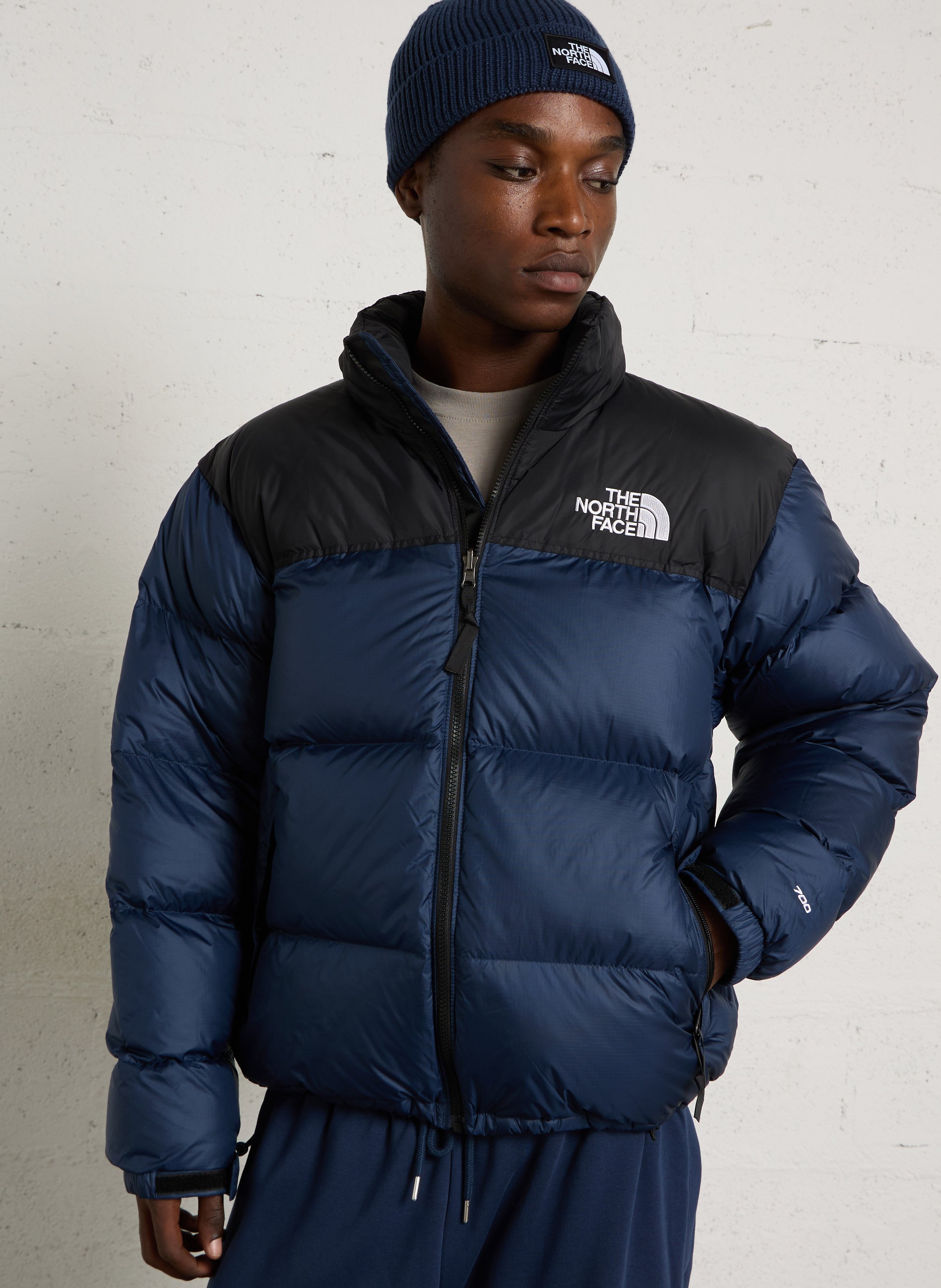 Lightweight quilted padded jacket with high neck THE NORTH FACE Blue