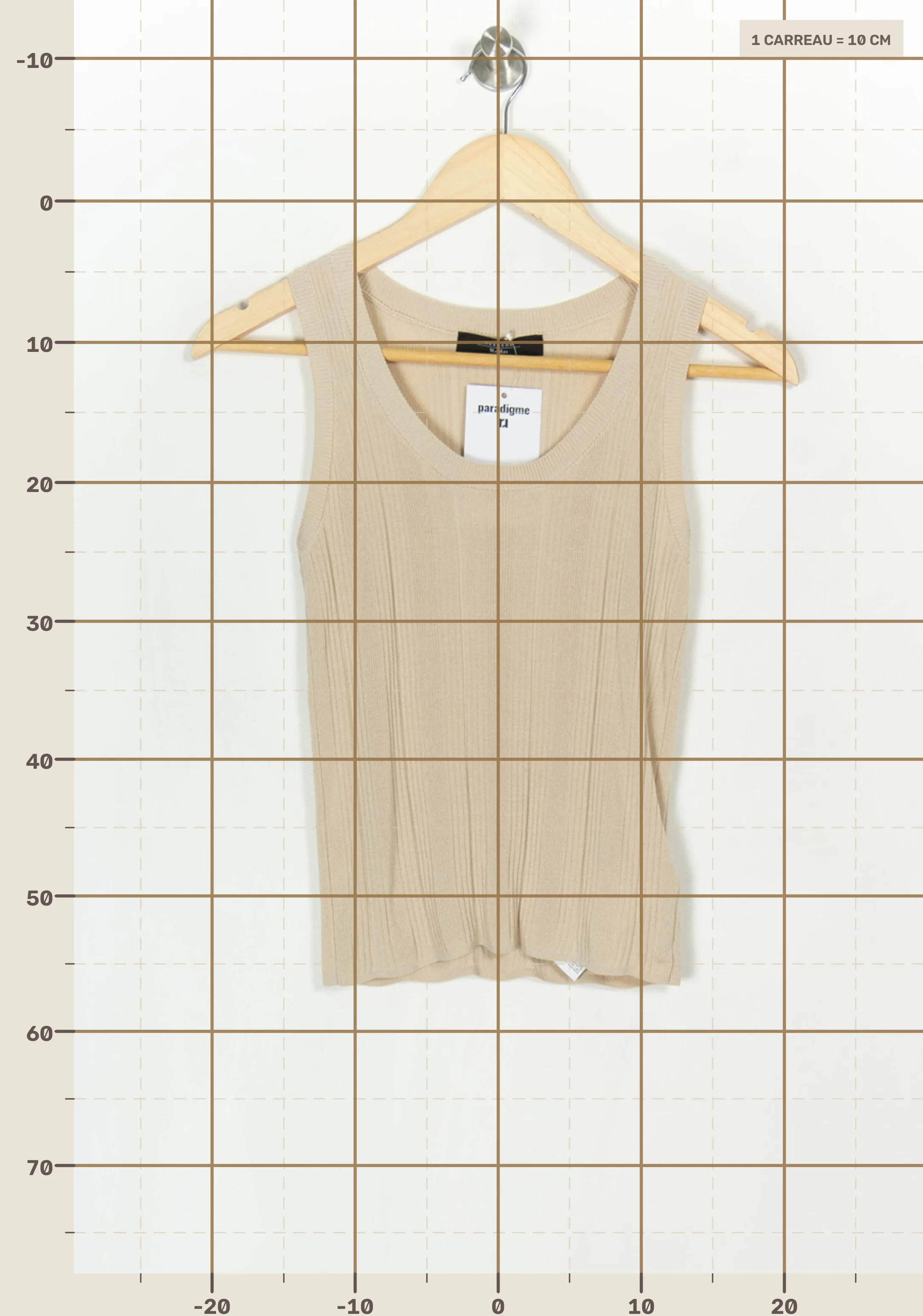 Top & tank top MAX MARA - Seconde Main Beige