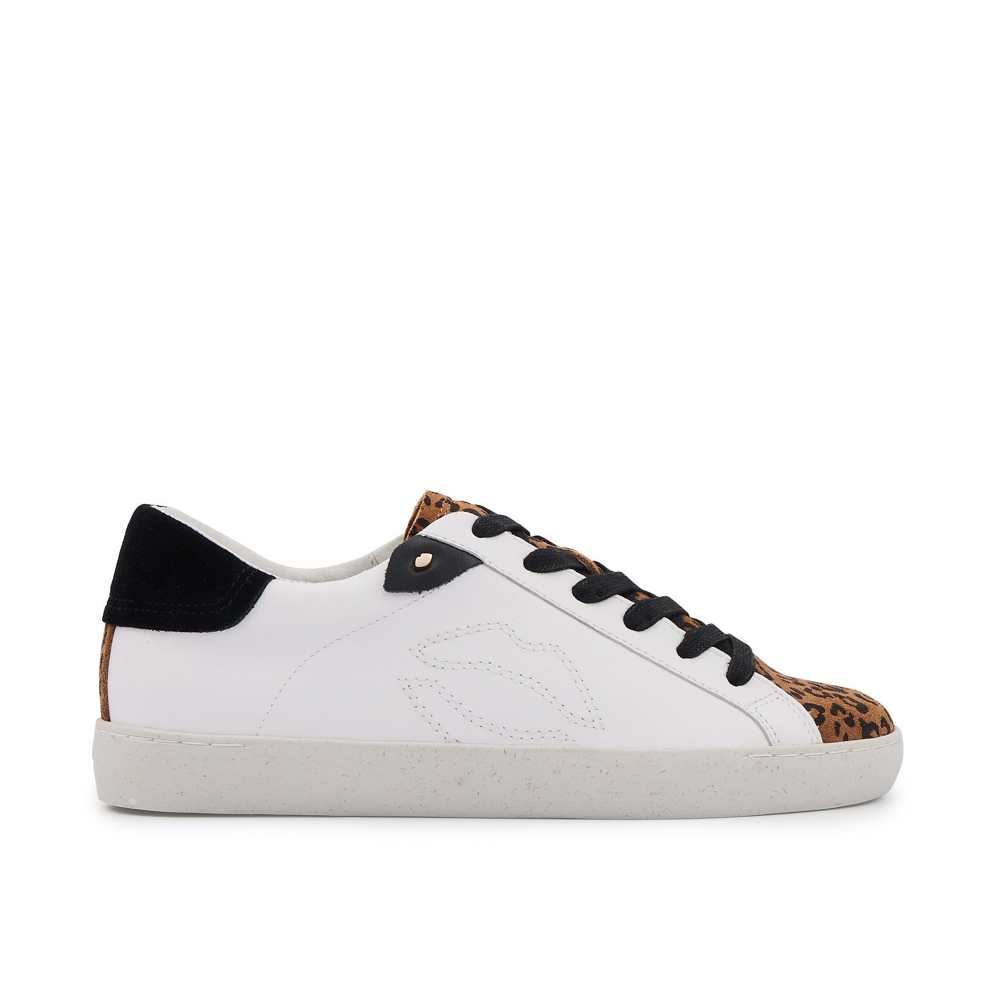 Leather sneakers BONS BAISERS PARIS White