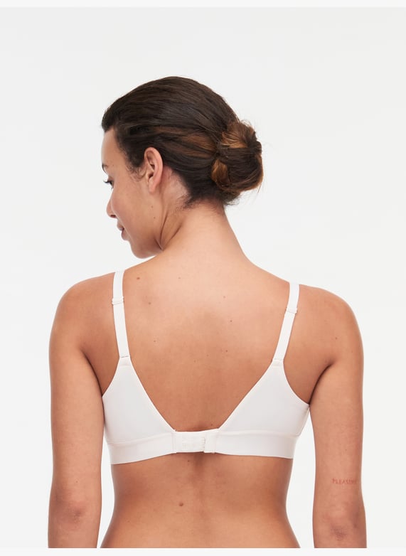 Non-wired support bra with cups | Beige by CHANTELLE Non-wired support bra with cups Beige