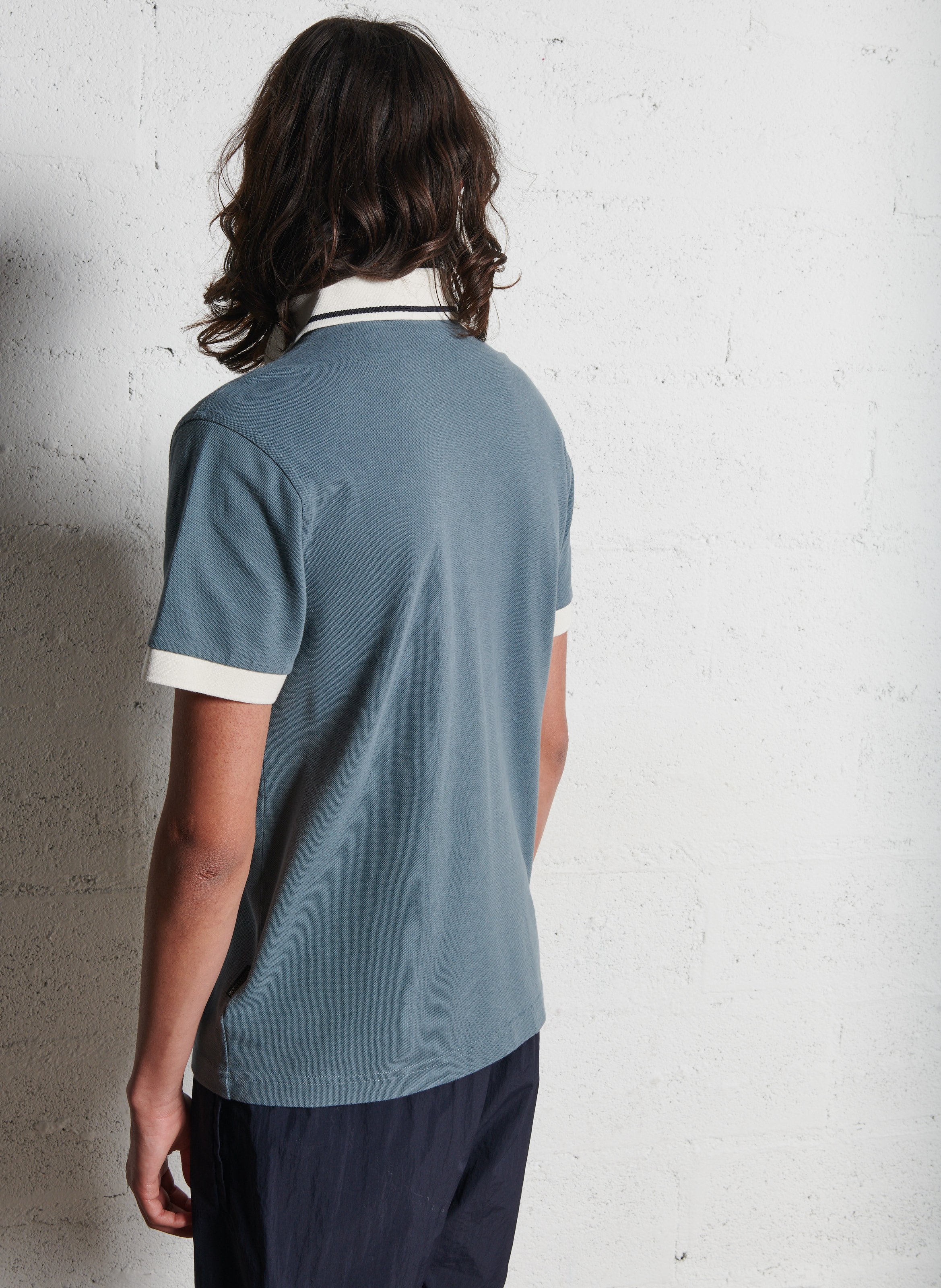 Katoenen, regular fit polo NAPAPIJRI Groen